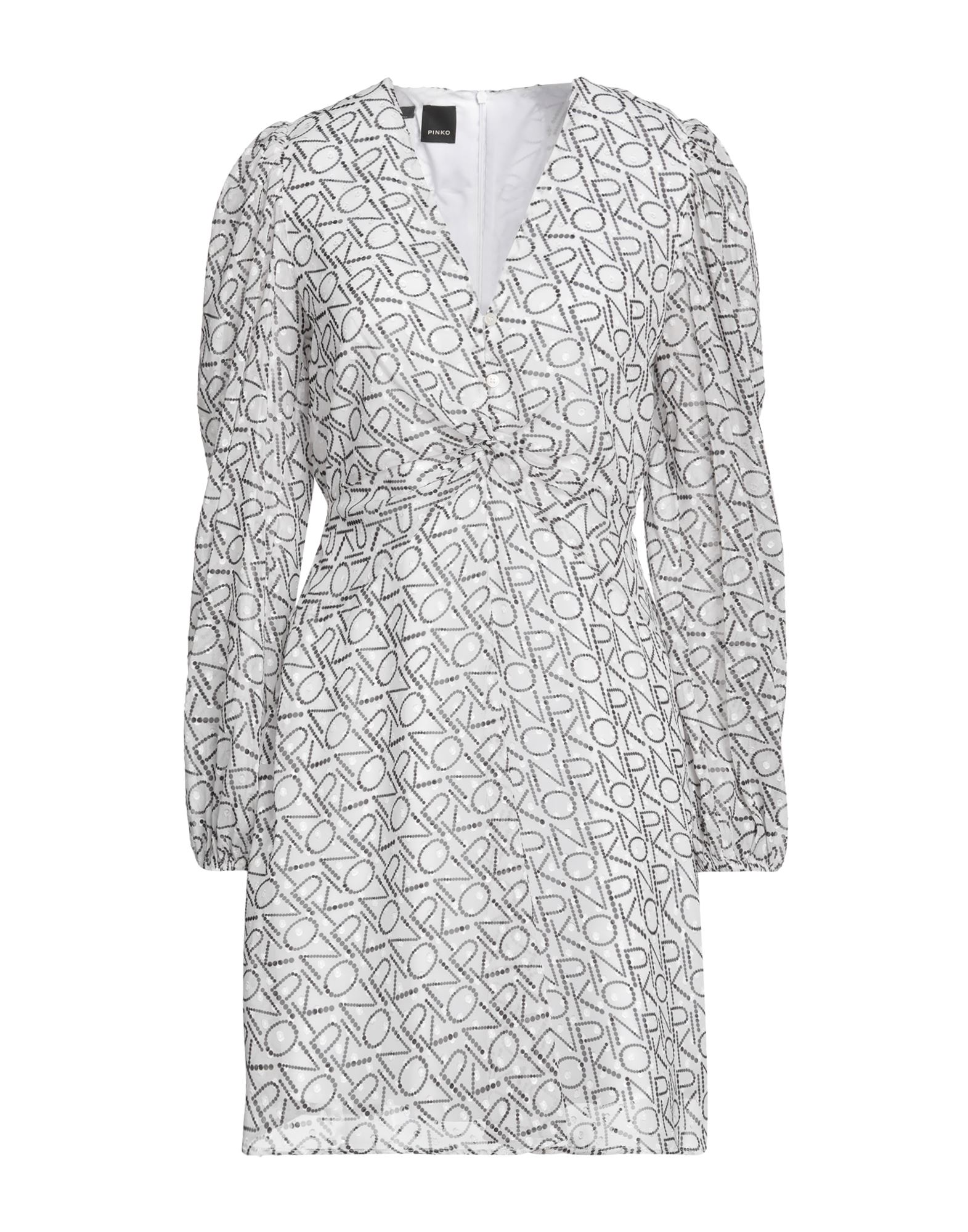 Pinko Short Dresses In White
