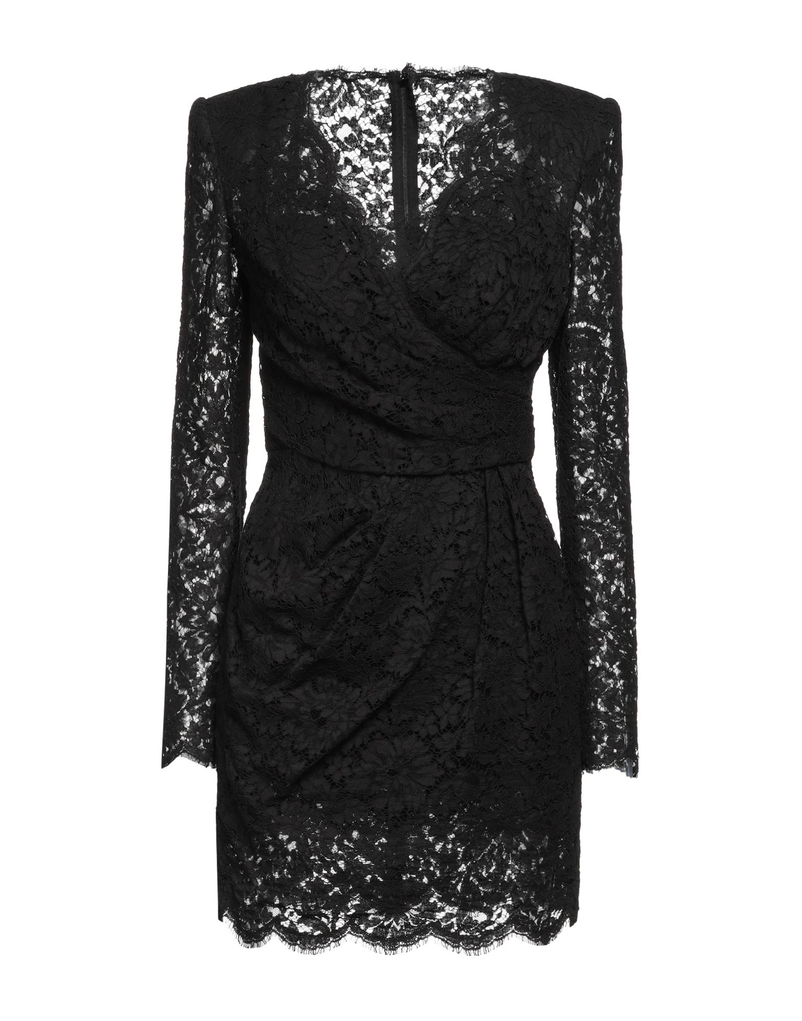 Dolce & Gabbana Short Dresses In Black