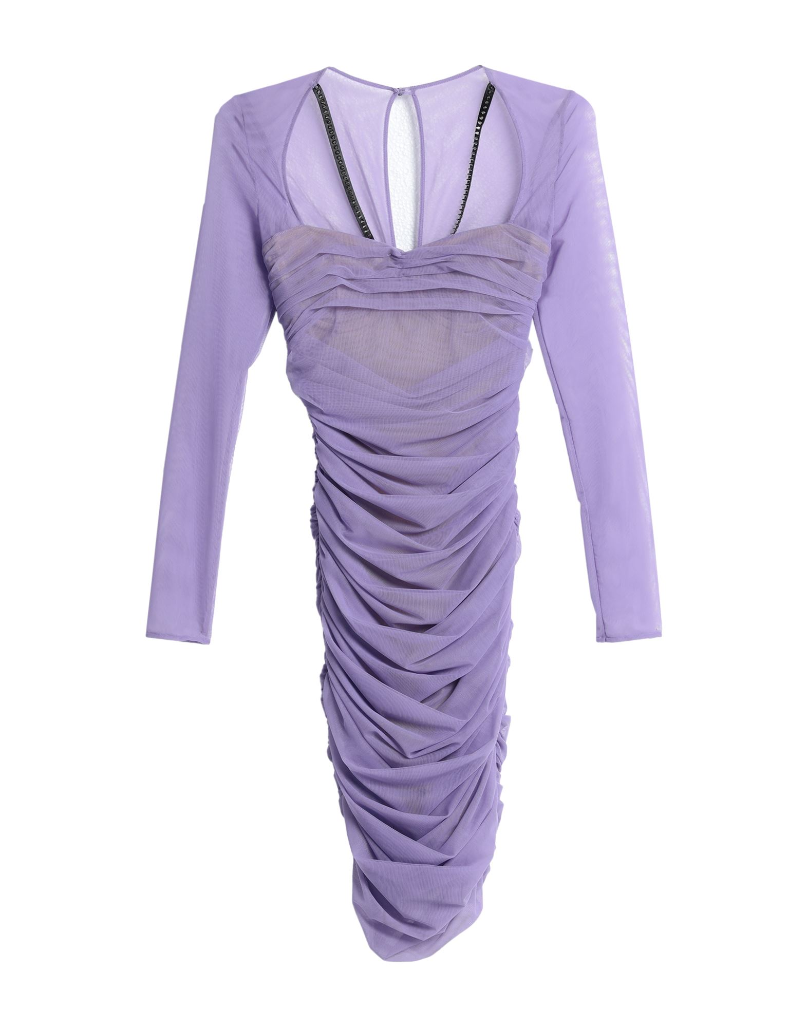 Philipp Plein Short Dresses In Purple
