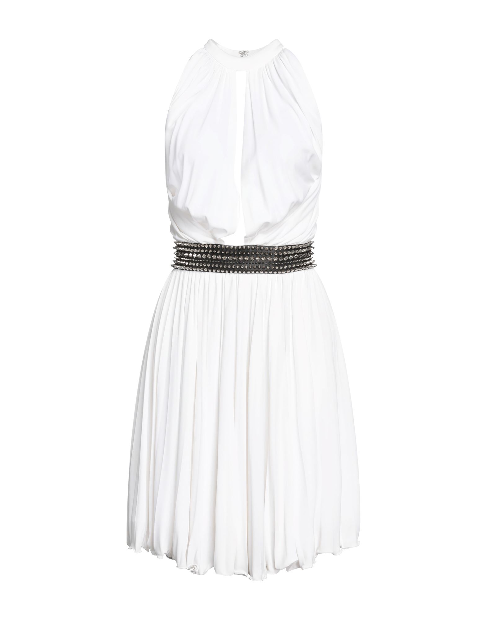 Philipp Plein Midi Dresses In White