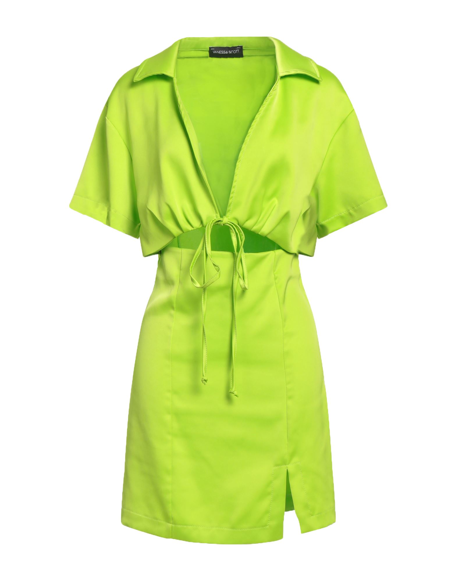 Vanessa Scott Short Dresses In Green