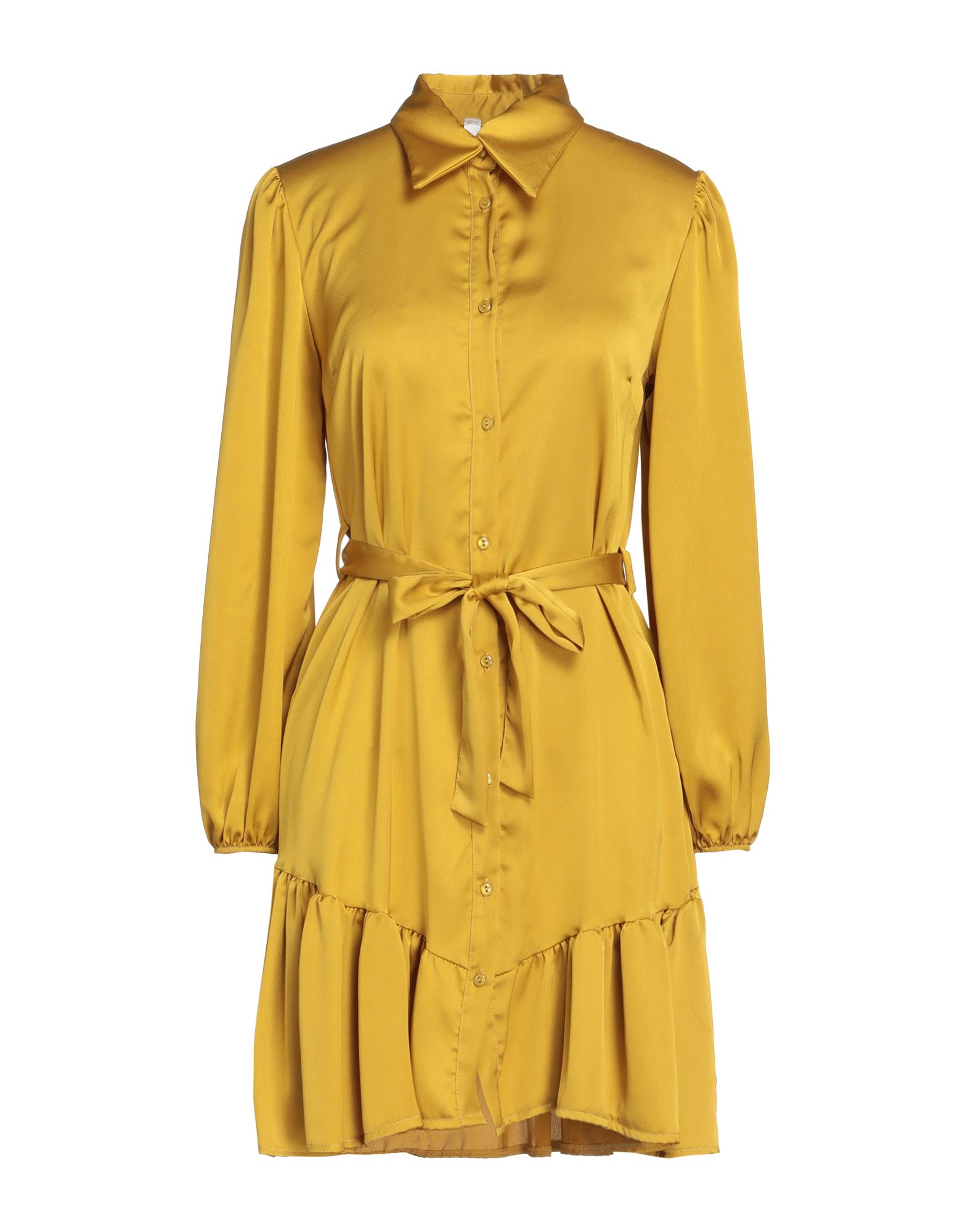 Souvenir Short Dresses In Yellow