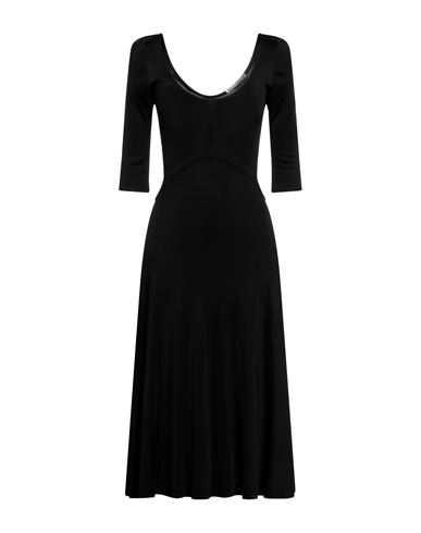 Acne Studios Woman Midi Dress Black Size M Viscose