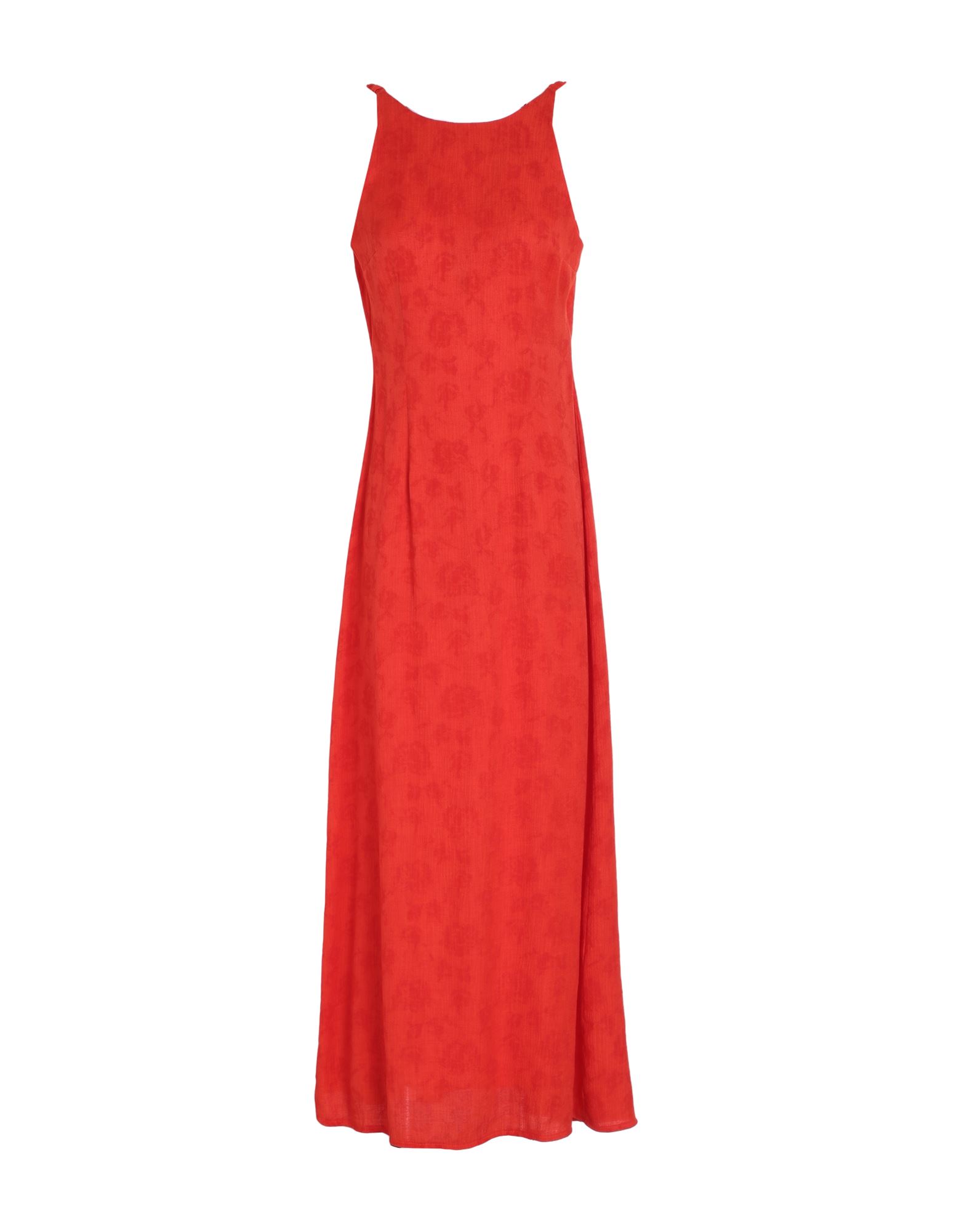 Topshop Long Dresses In Red