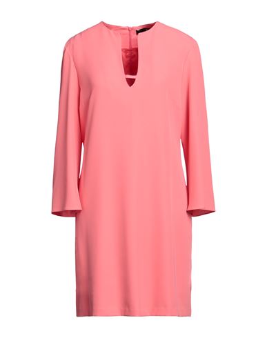 Compagnia Italiana Woman Mini Dress Salmon Pink Size 10 Polyester, Elastane