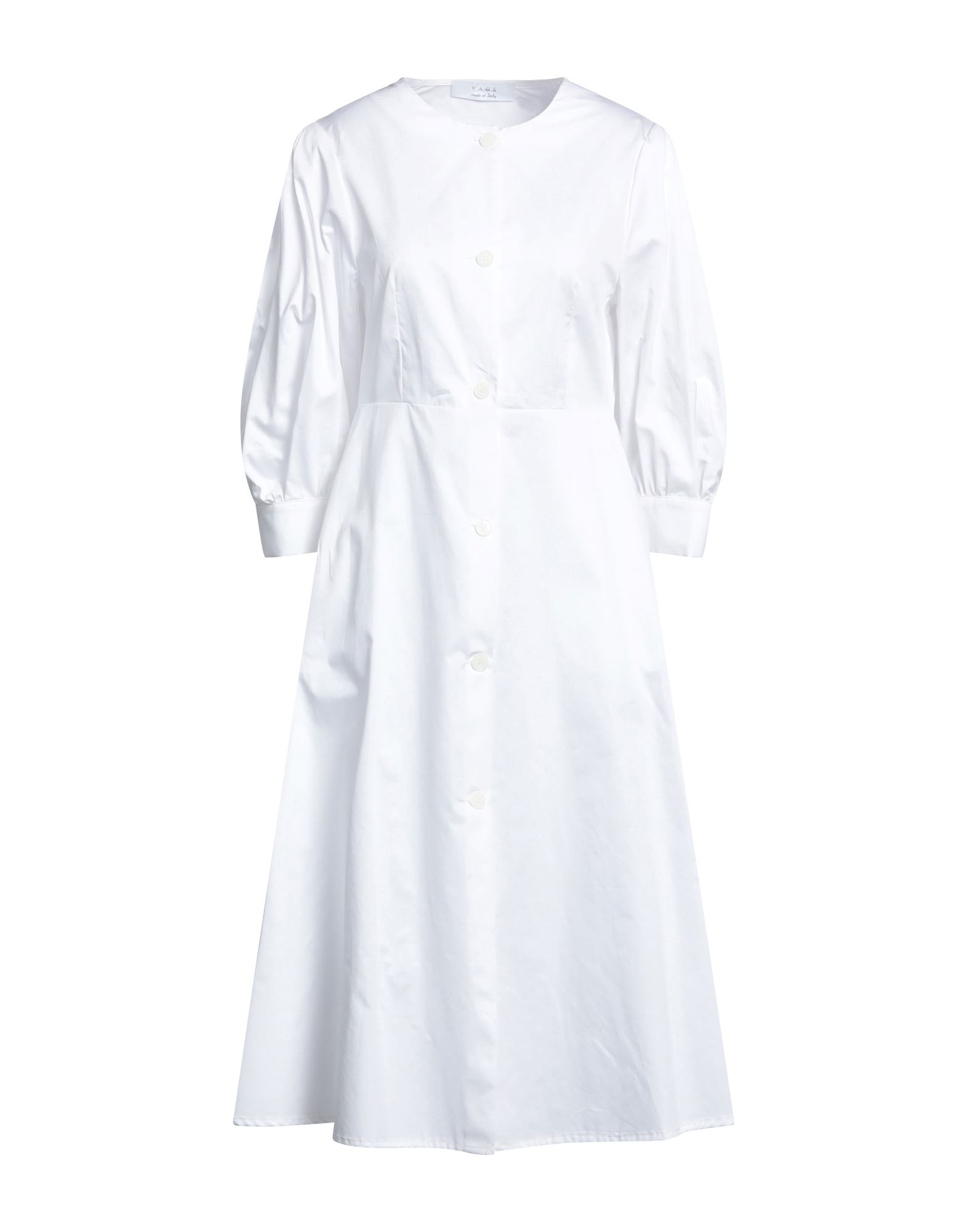 Kaos Midi Dresses In White