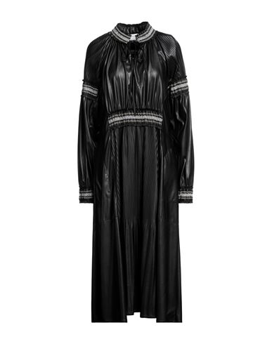 Beatrice B Beatrice .b Woman Midi Dress Black Size 8 Polyester, Polyurethane