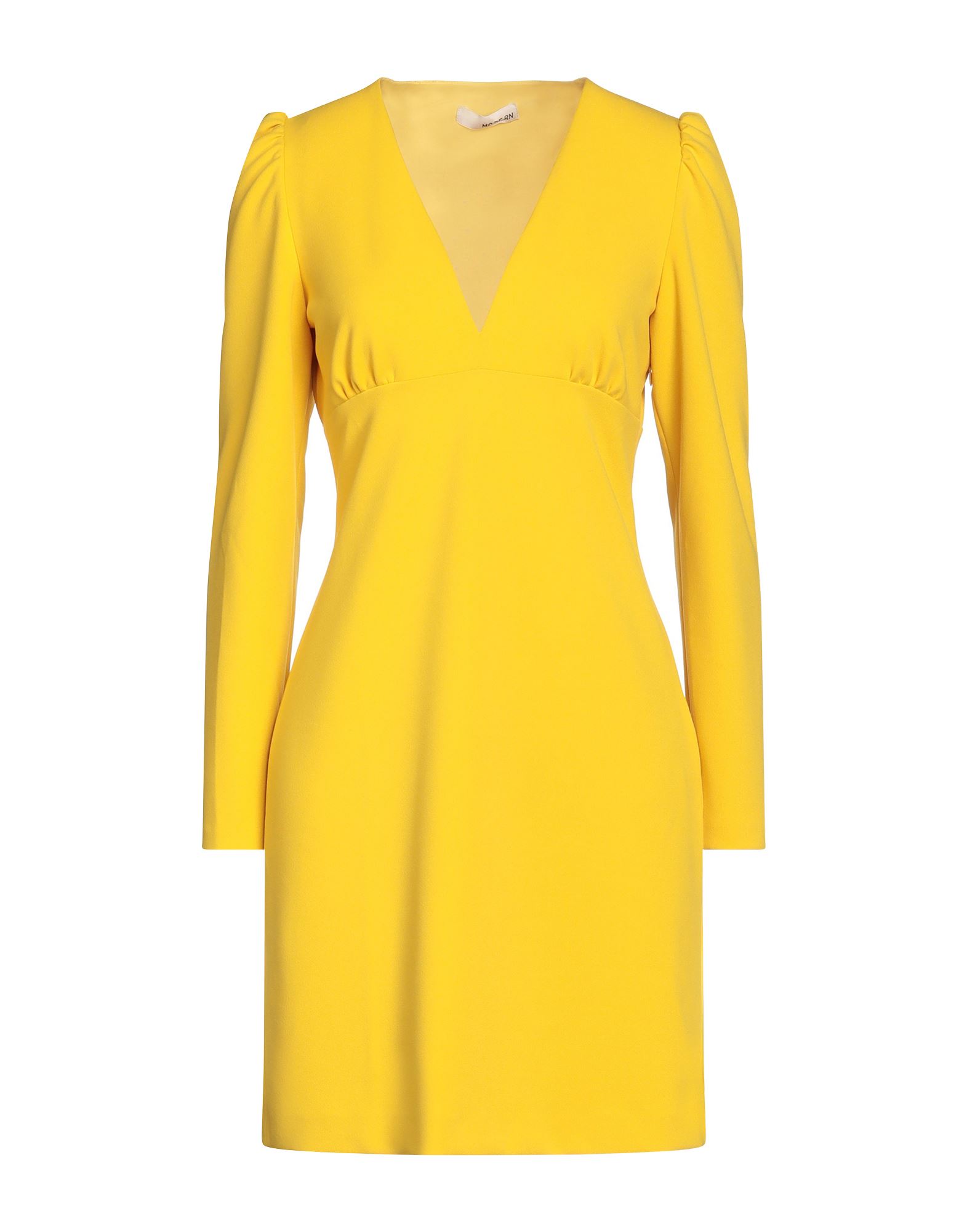Modern Mo. De. Rn Short Dresses In Yellow