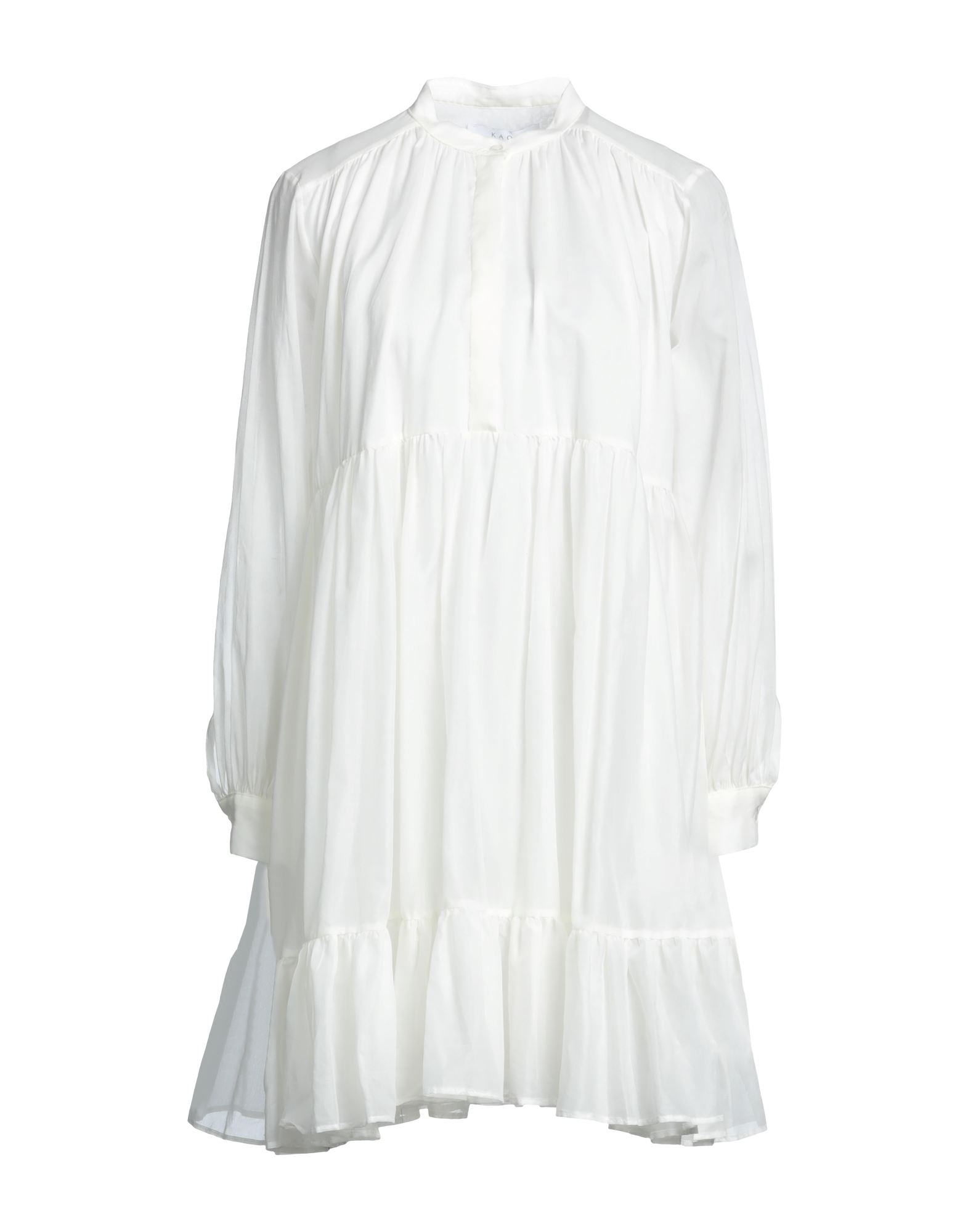 Kaos Short Dresses In White