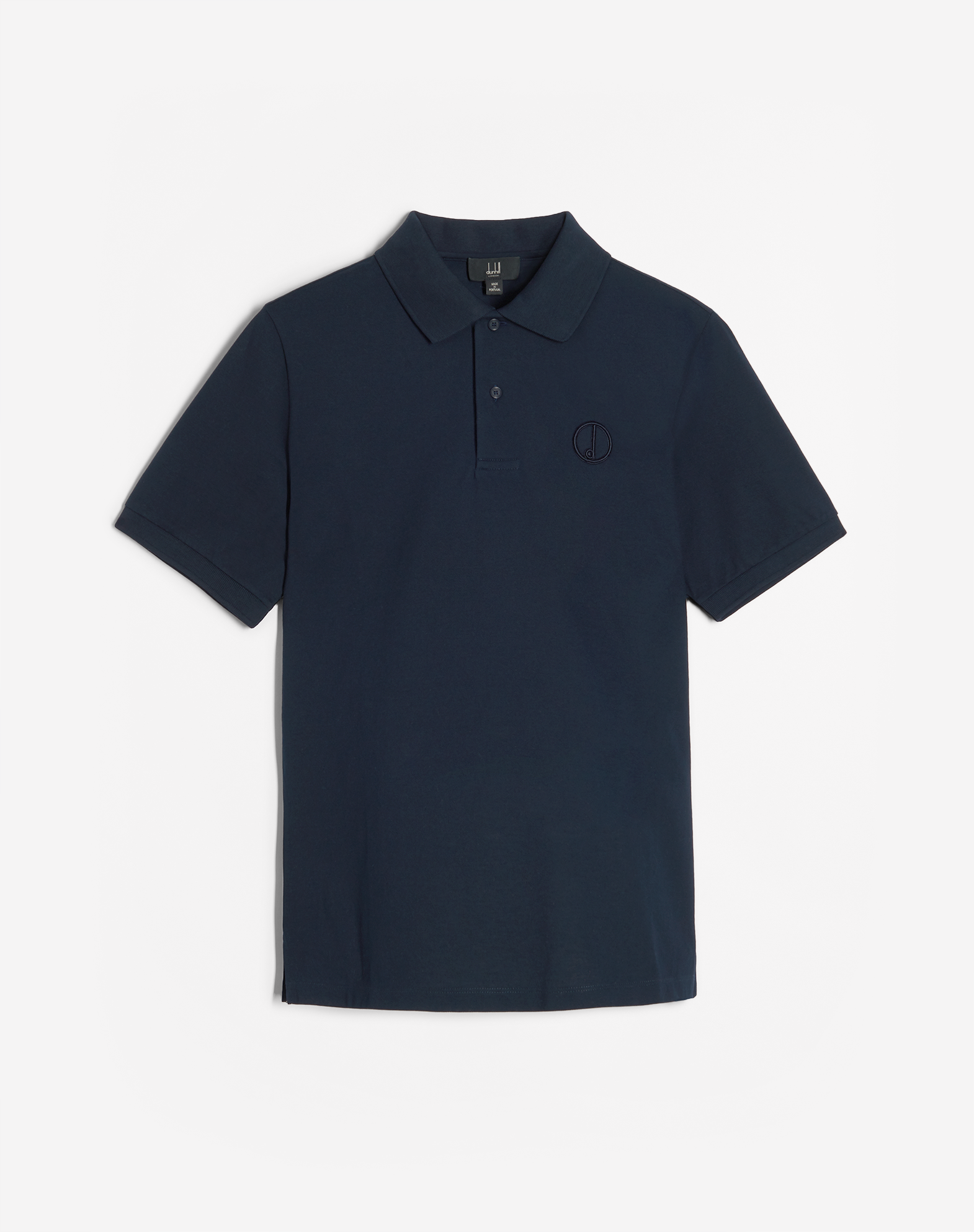 Dunhill D Ss Polo In Black