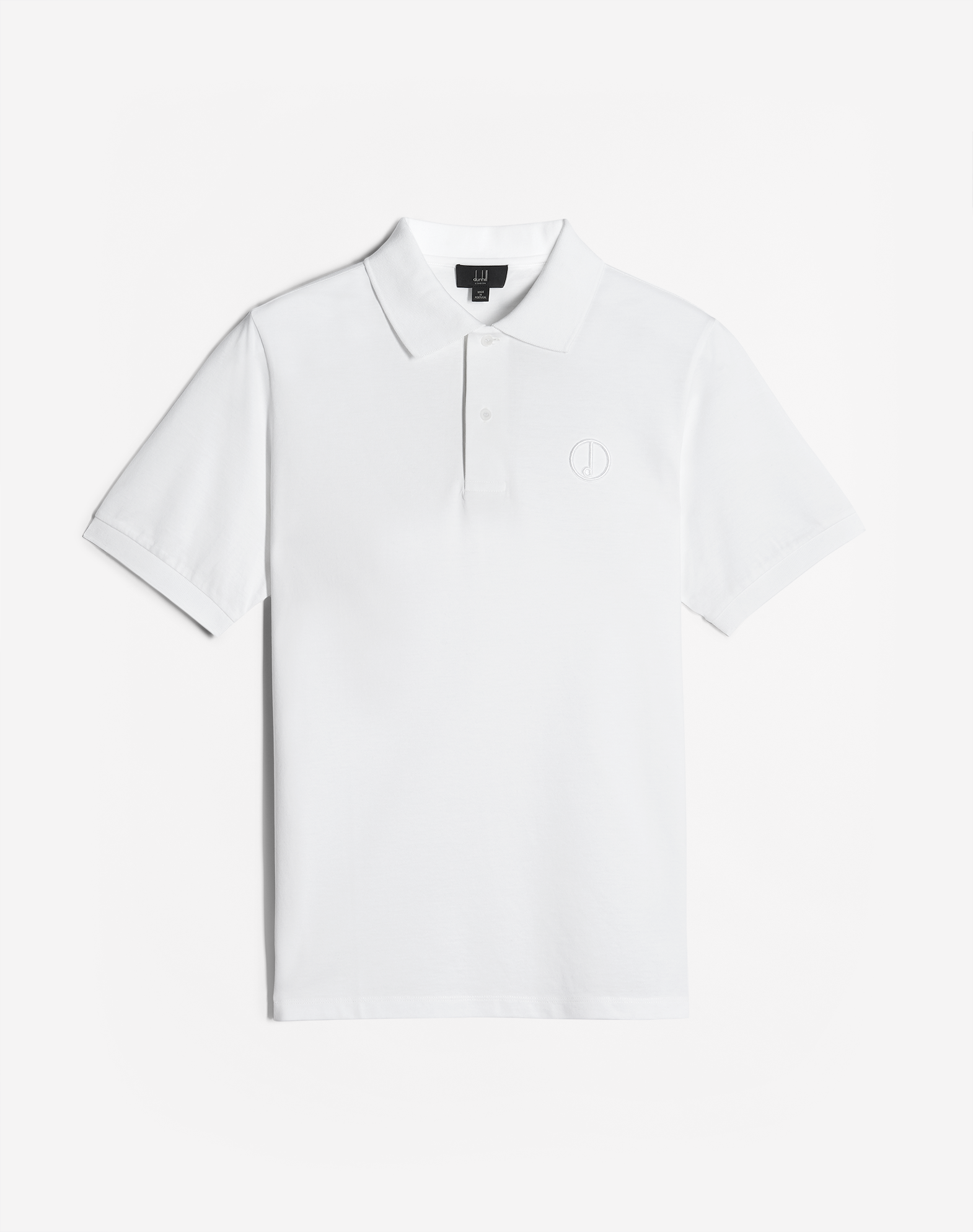 Dunhill D Ss Polo In White