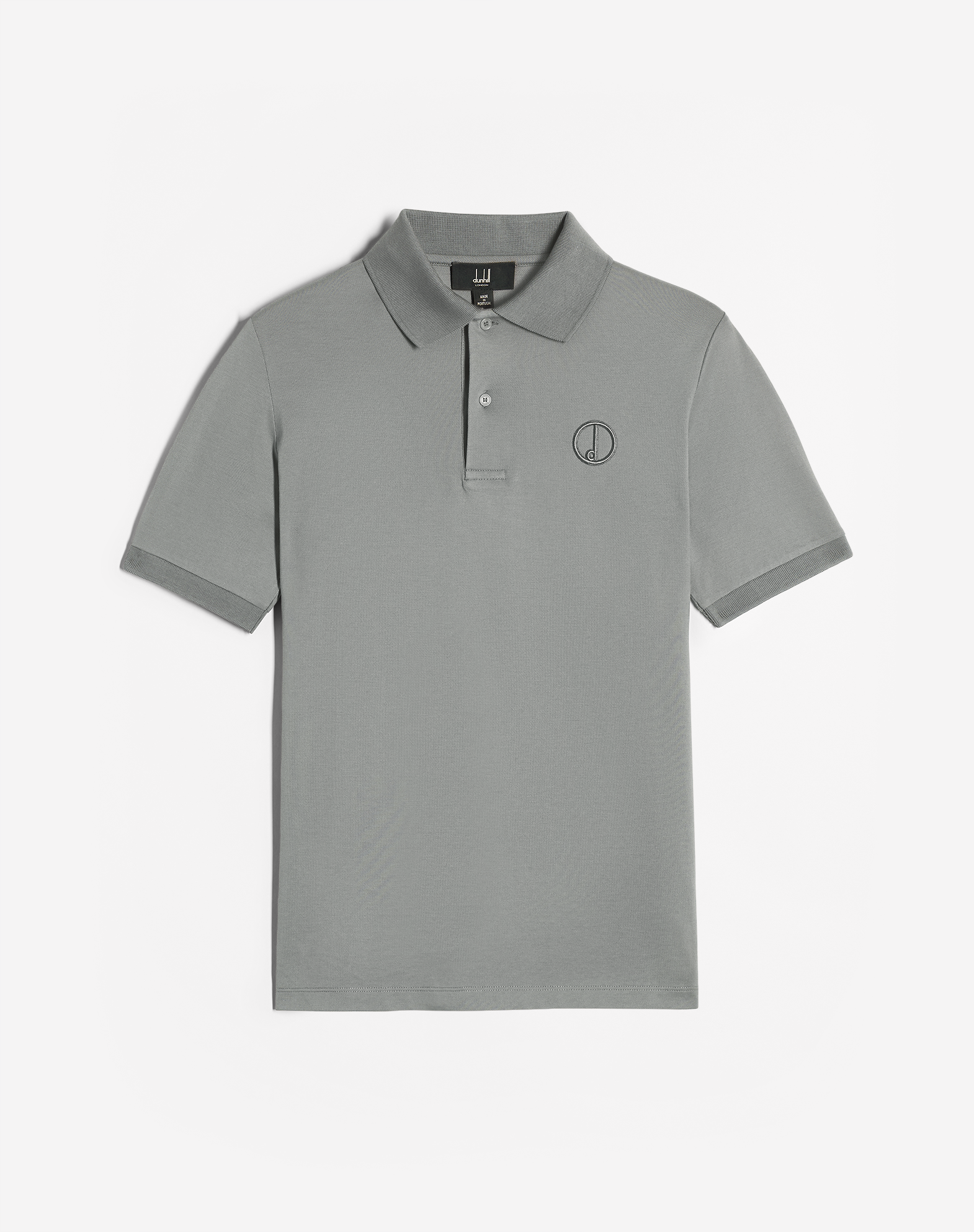 Dunhill D Ss Polo In Grey