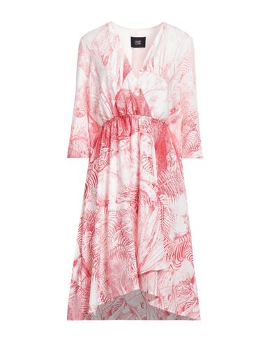 Midi-Kleid Damen Rot 38 Damen