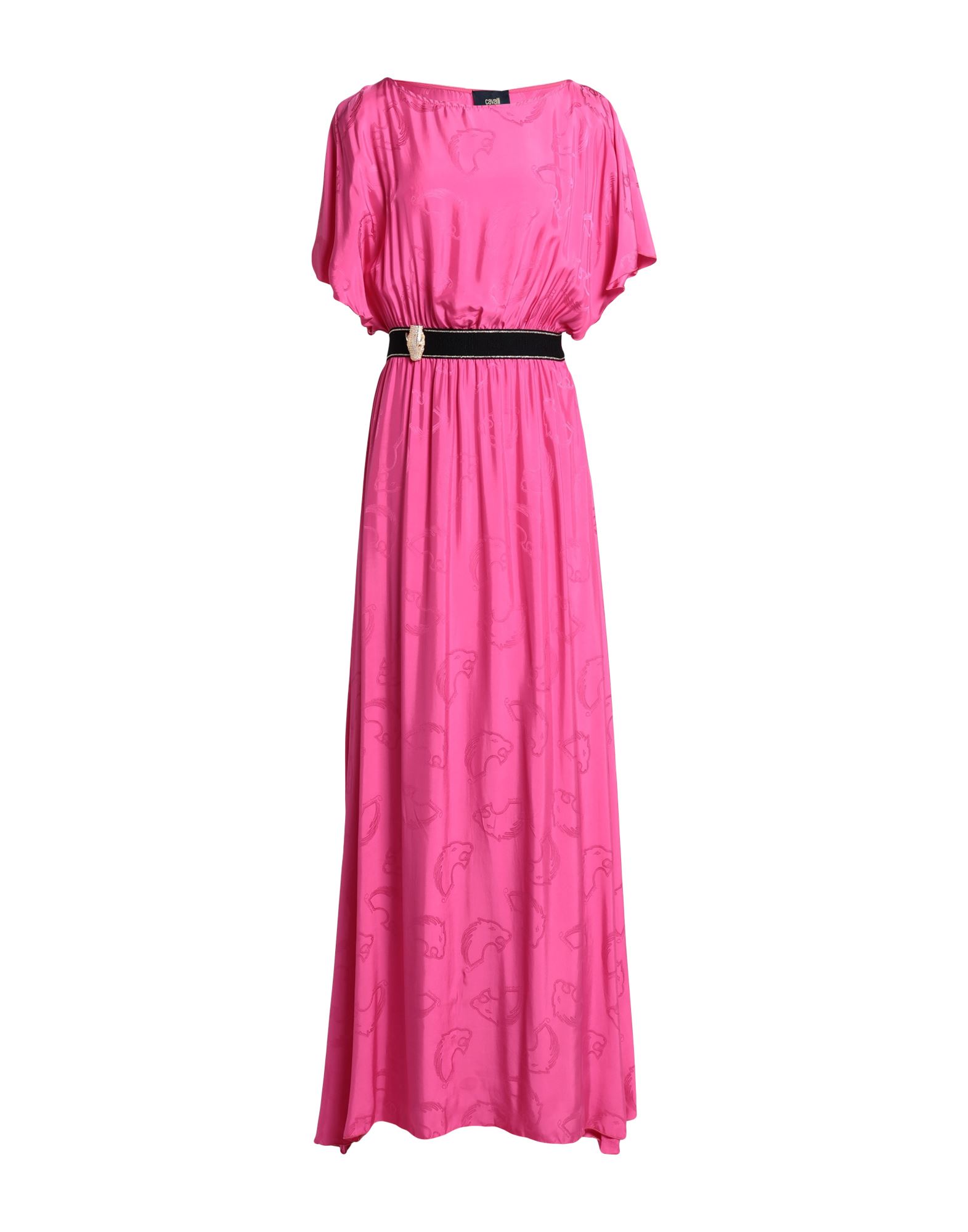 Cavalli Class Long Dresses In Pink