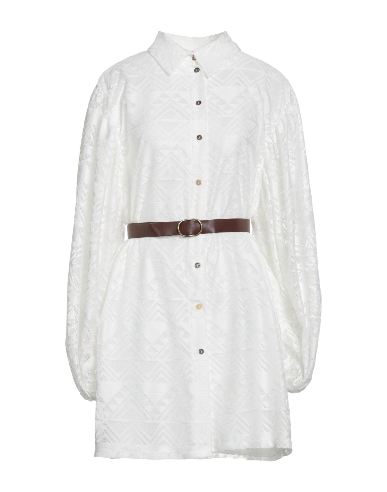 Haveone Short Dresses In White