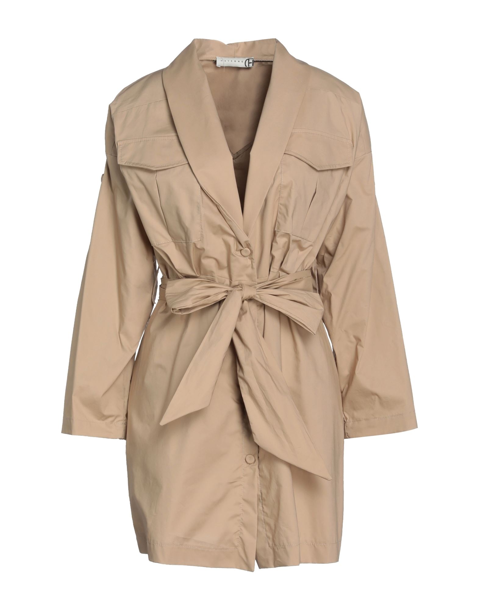 Haveone Short Dresses In Beige