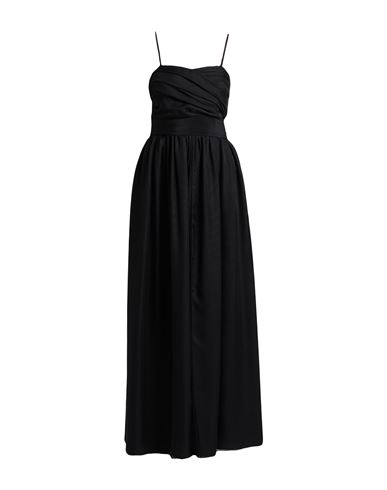 Nora Barth Woman Maxi Dress Black Size 8 Polyester, Viscose, Elastane