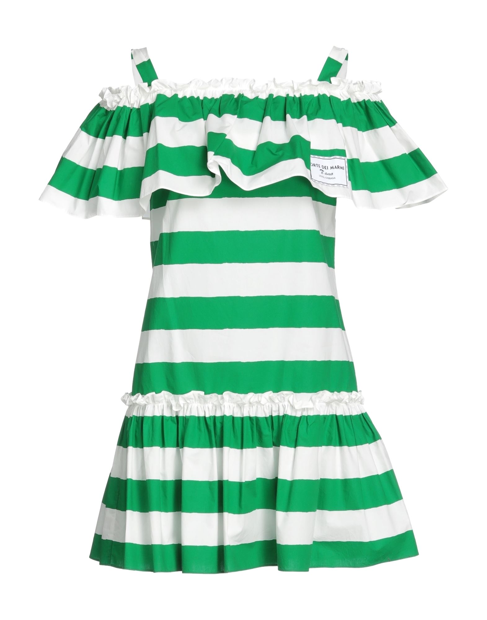 Dolce & Gabbana Short Dresses In Green