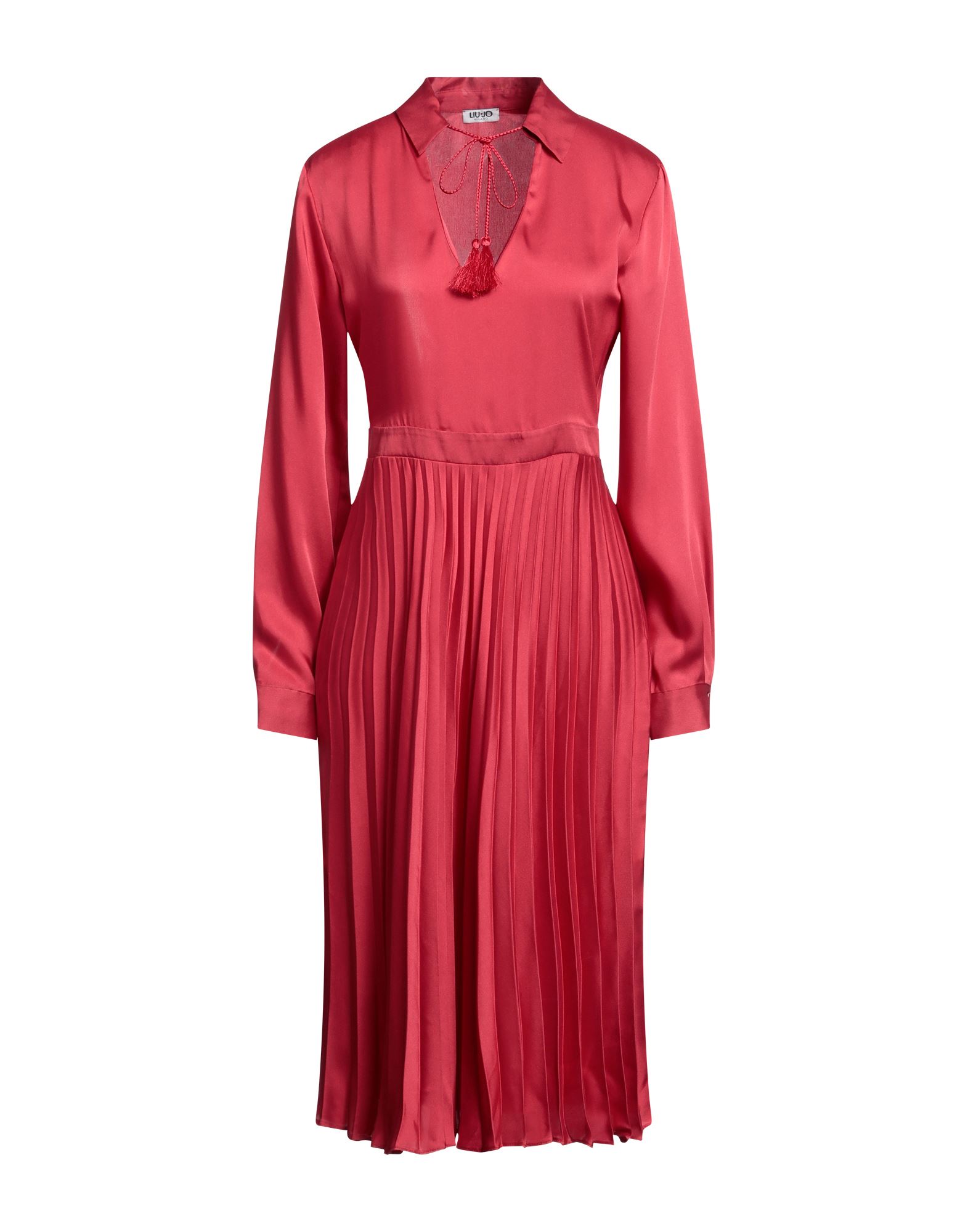 Liu •jo Midi Dresses In Red