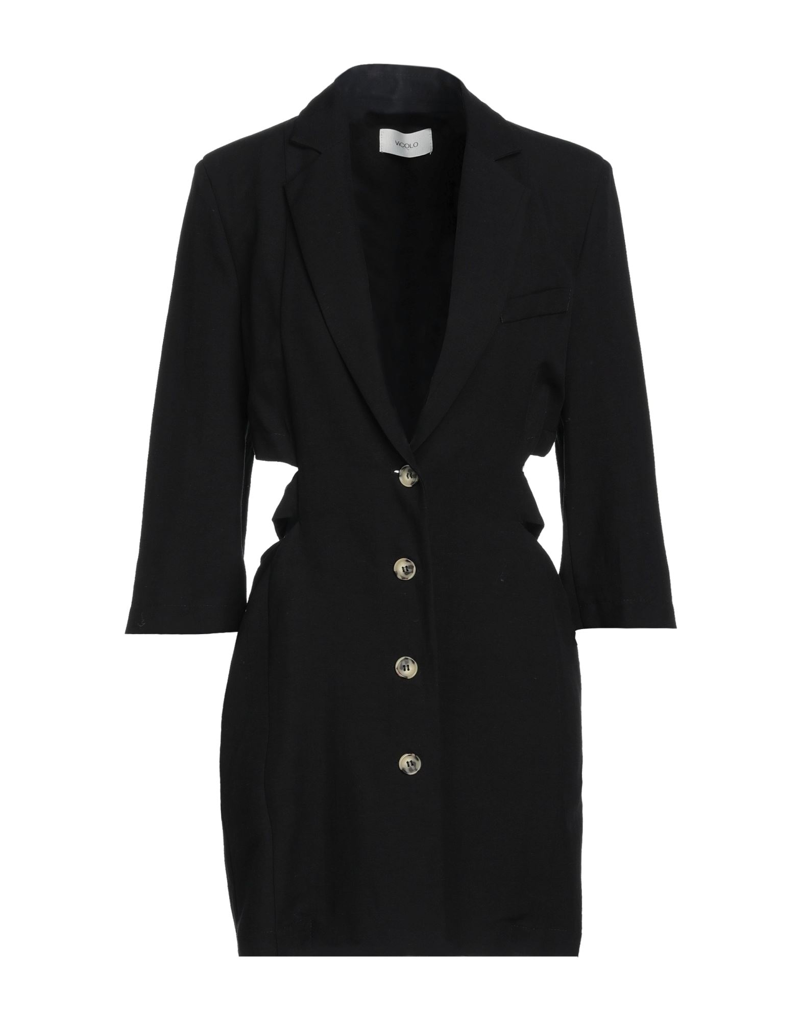 Vicolo Short Dresses In Black