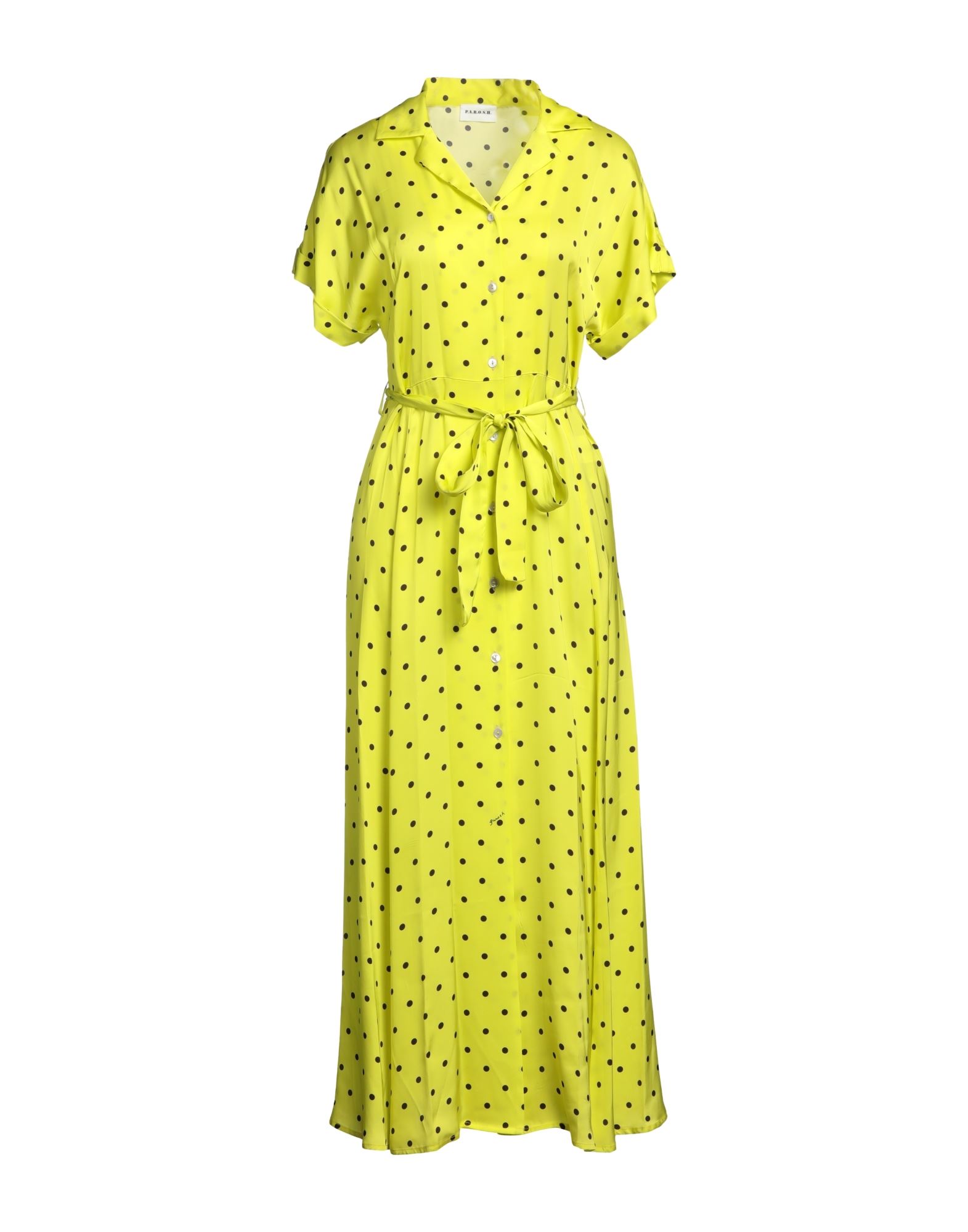P.a.r.o.s.h Long Dresses In Yellow