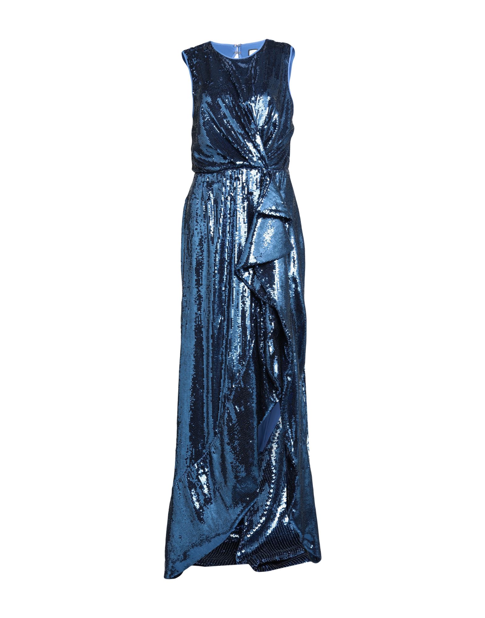 Elisabetta Franchi Long Dresses In Blue
