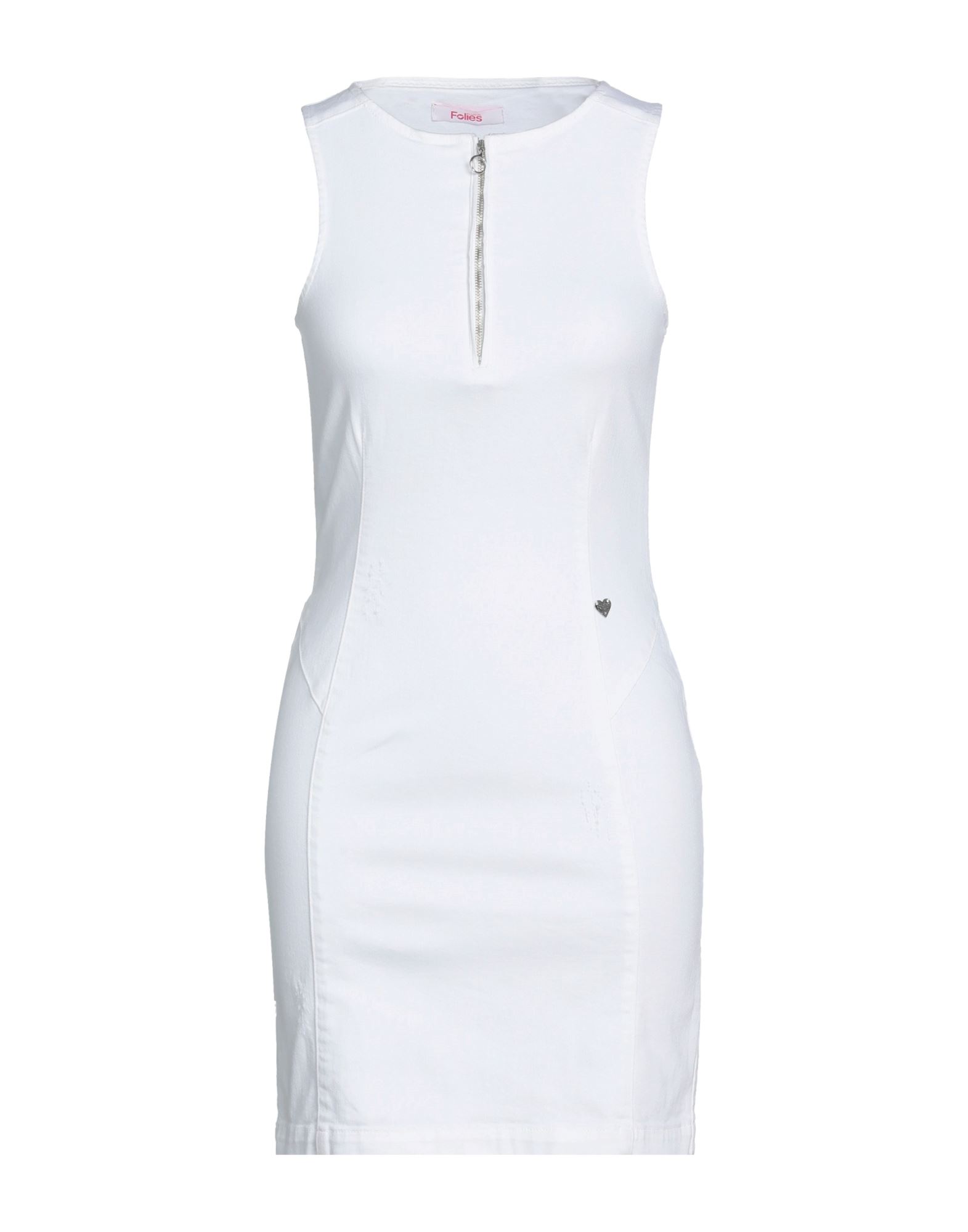Blugirl Blumarine Short Dresses In White