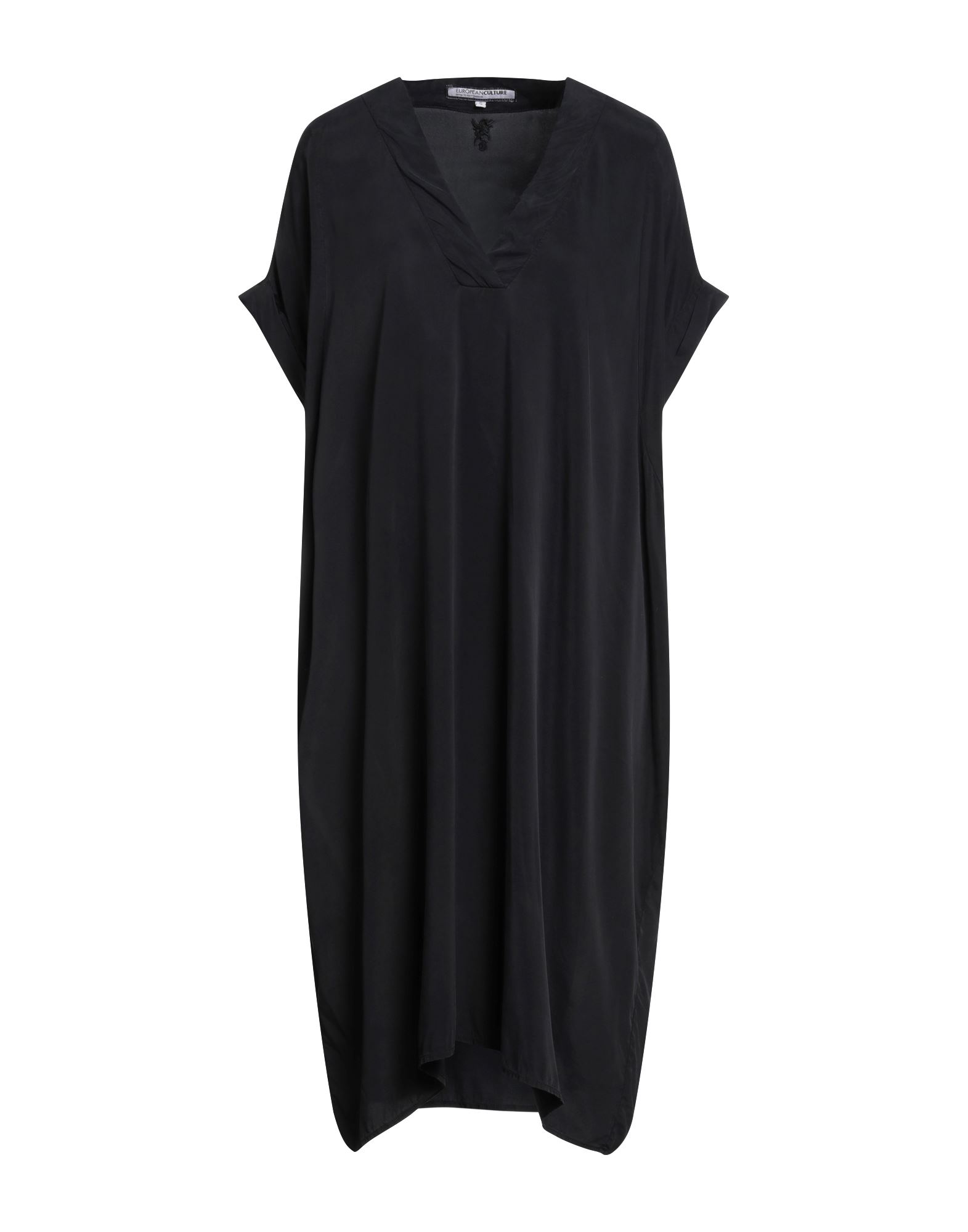 European Culture Midi Dresses In Black