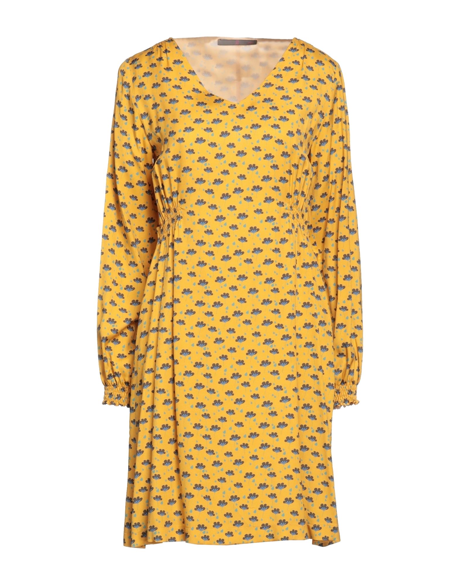 Seventy Sergio Tegon Short Dresses In Yellow