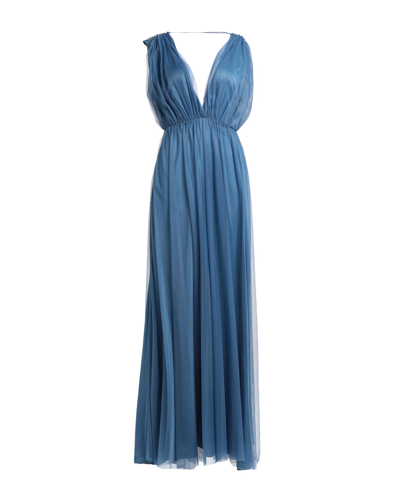 Siste's Long Dresses In Blue