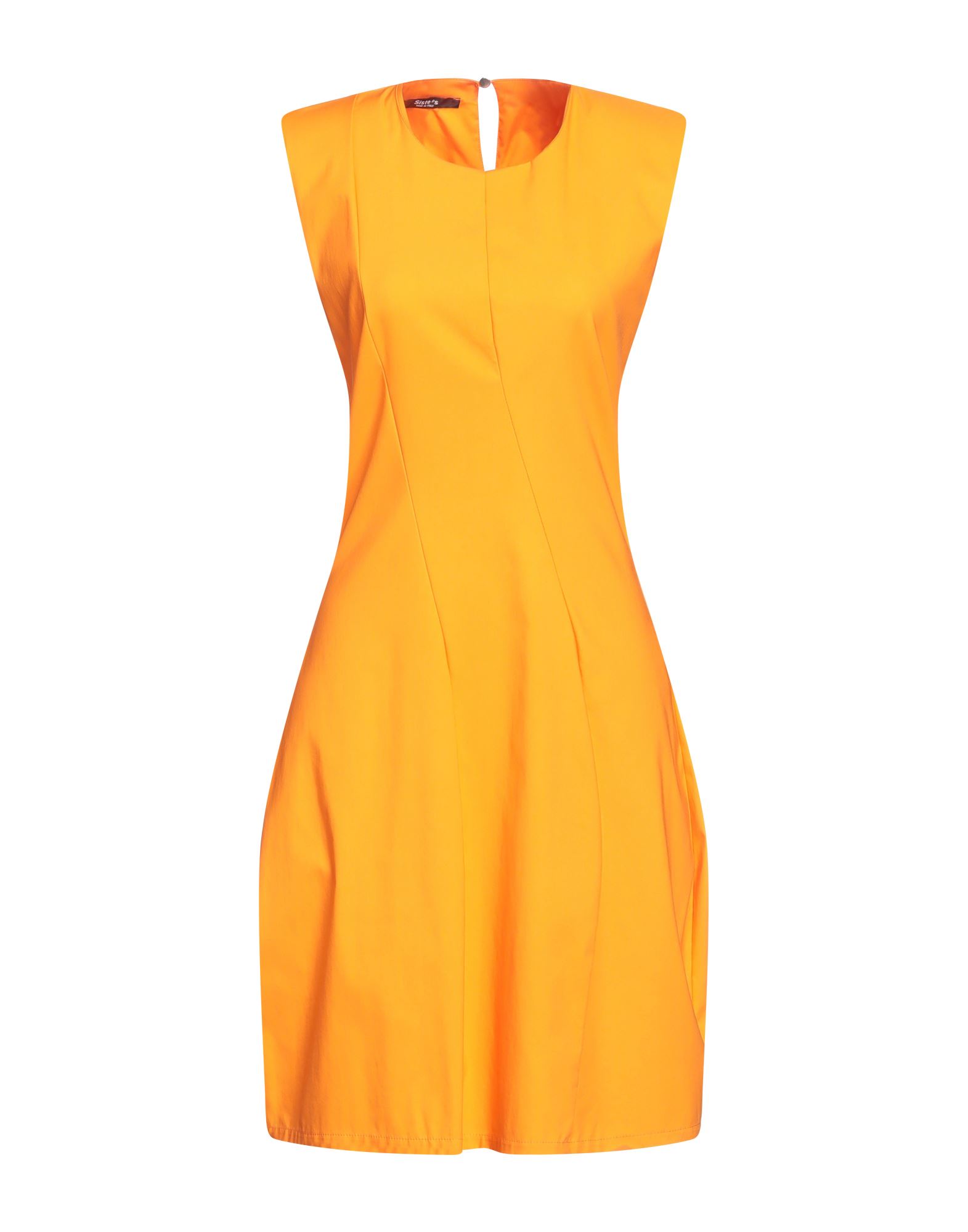 Siste's Midi Dresses In Orange