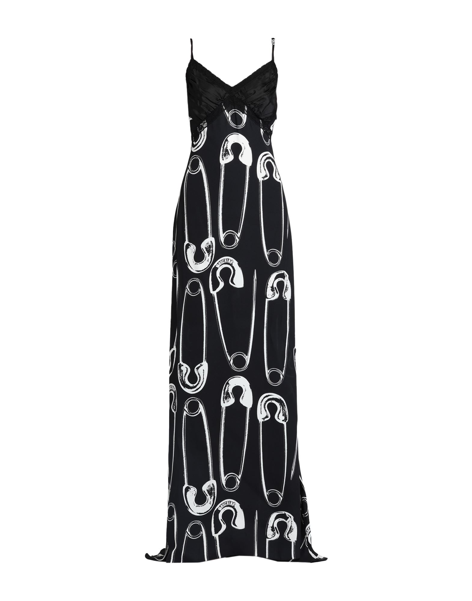 Moschino Long Dresses In Black
