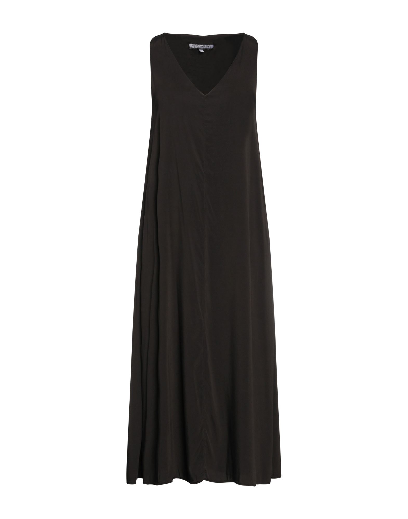 European Culture Midi Dresses In Black