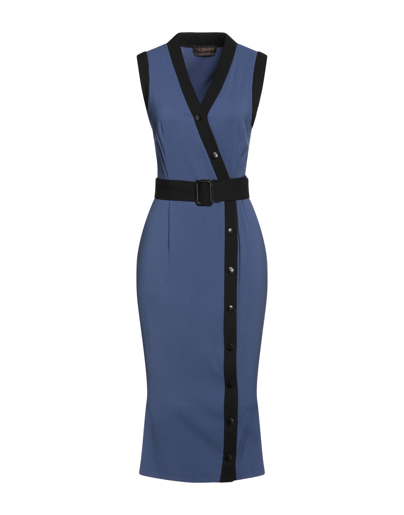 Trussardi Midi Dresses In Blue