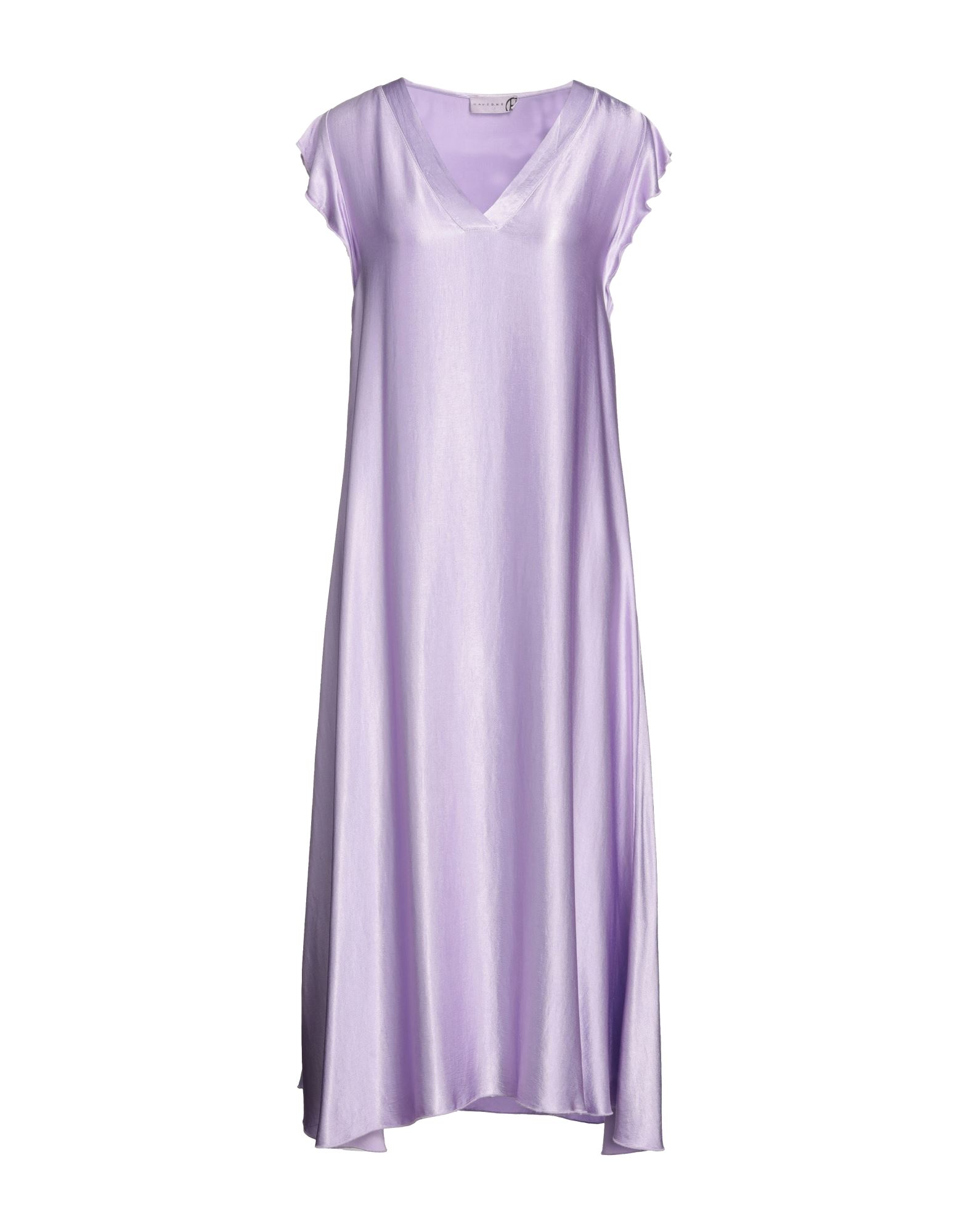 Haveone Midi Dresses In Purple