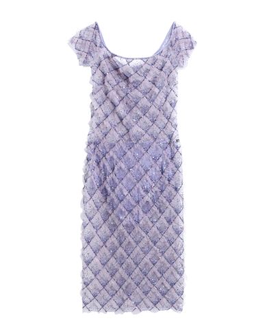 Midi-Kleid Damen Lila 34,36 Damen