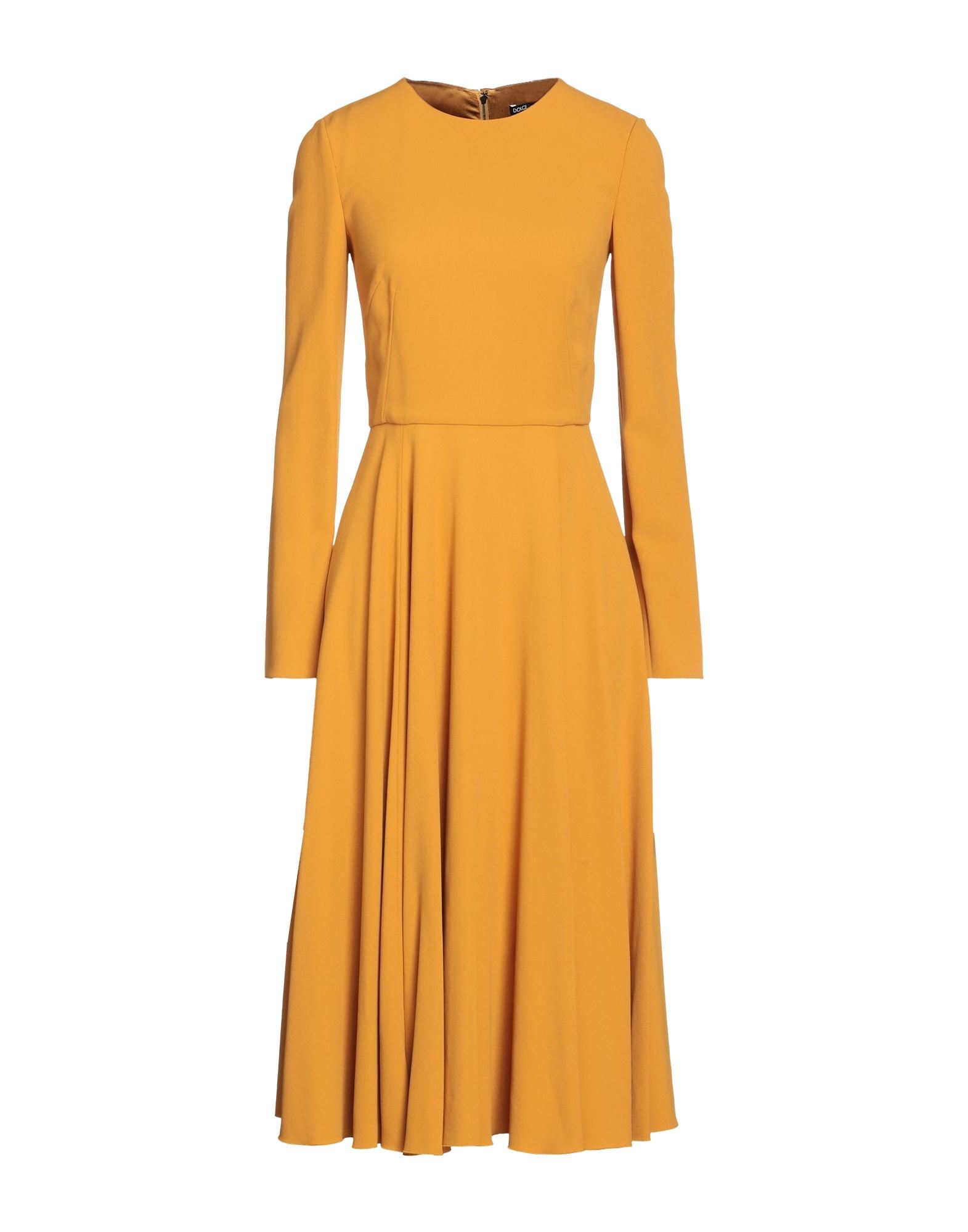 Dolce & Gabbana Midi Dresses In Yellow