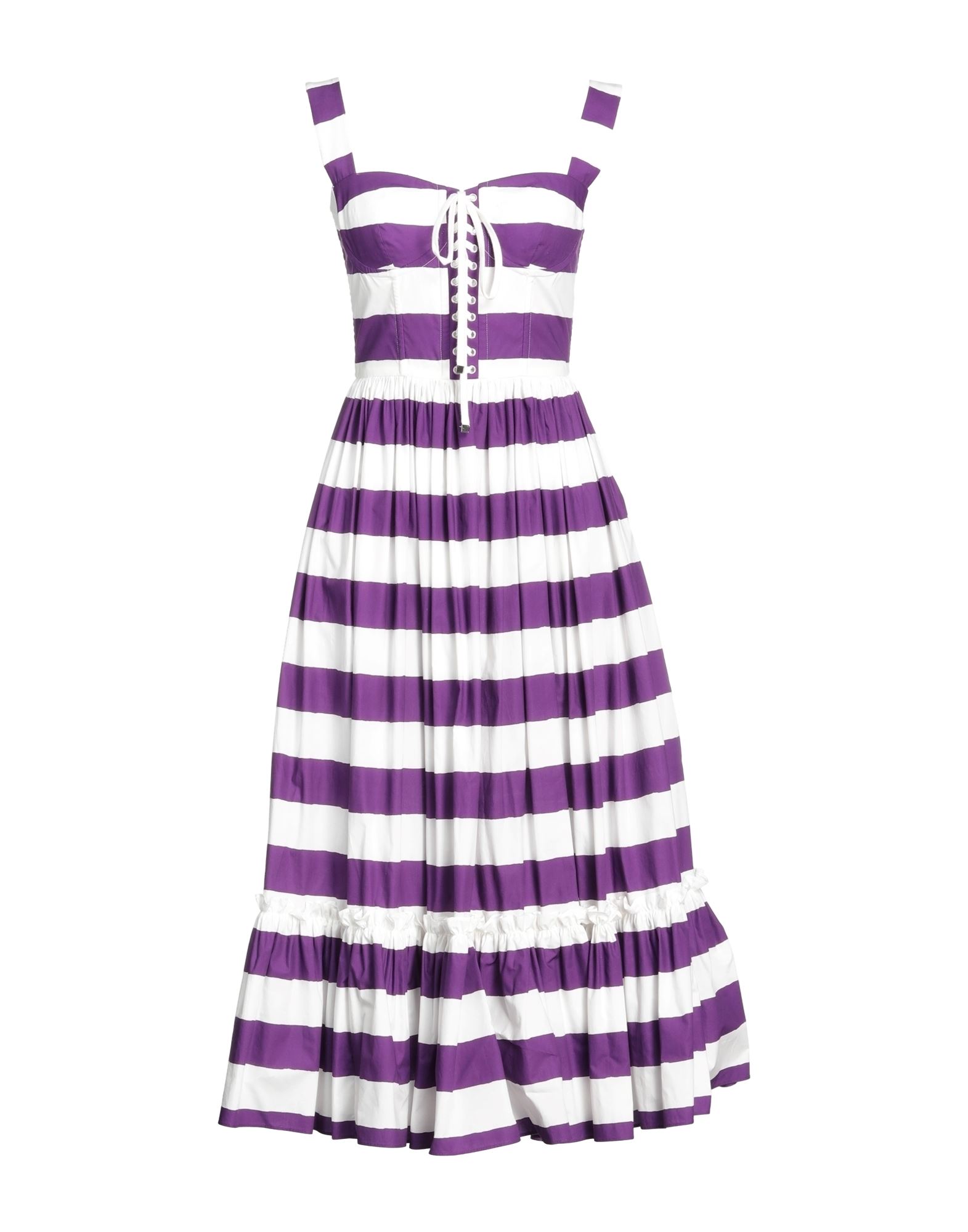 Dolce & Gabbana Midi Dresses In Purple