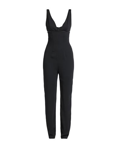Shop Trussardi Woman Jumpsuit Black Size 4 Textile Fibers
