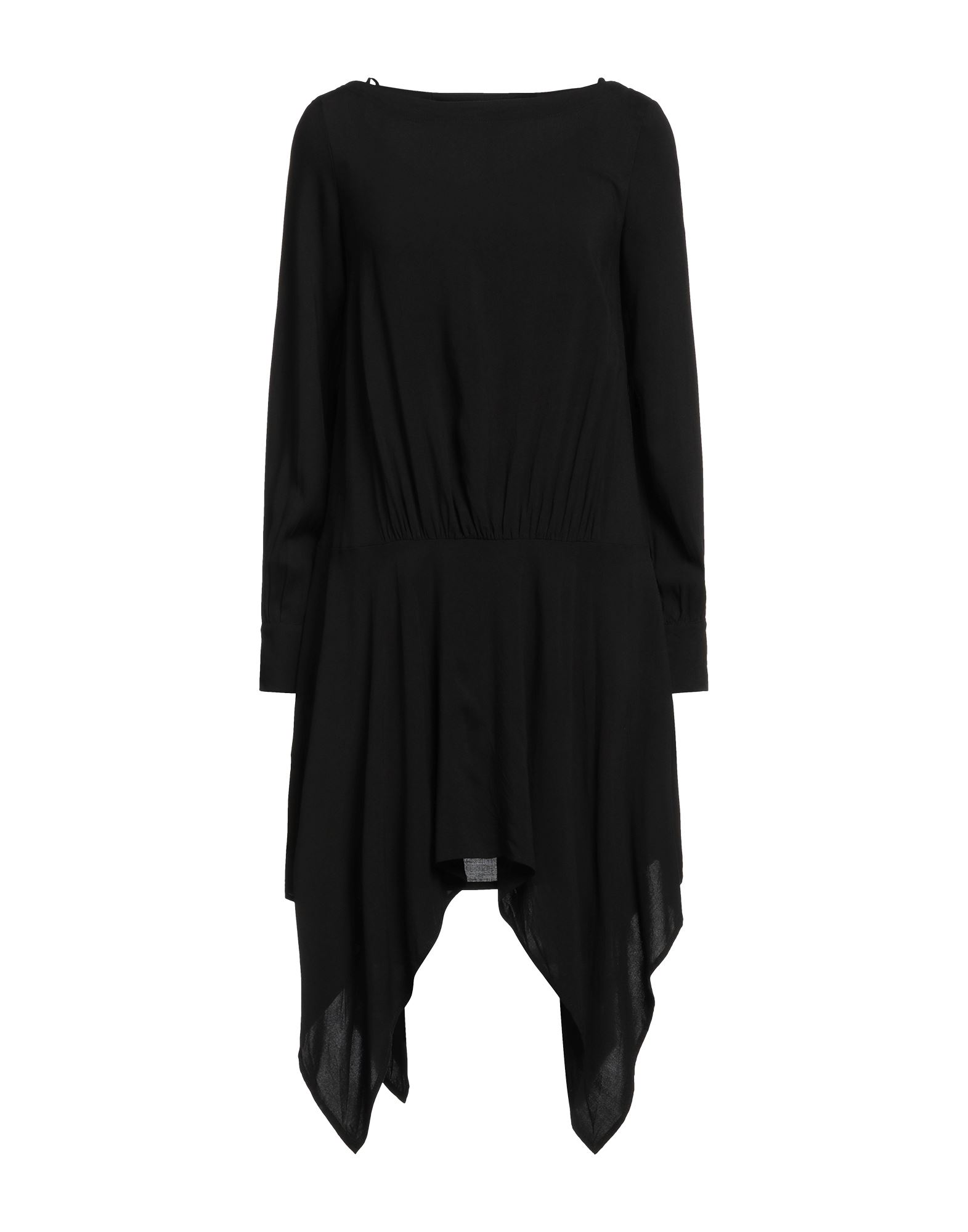 Manila Grace Midi Dresses In Black