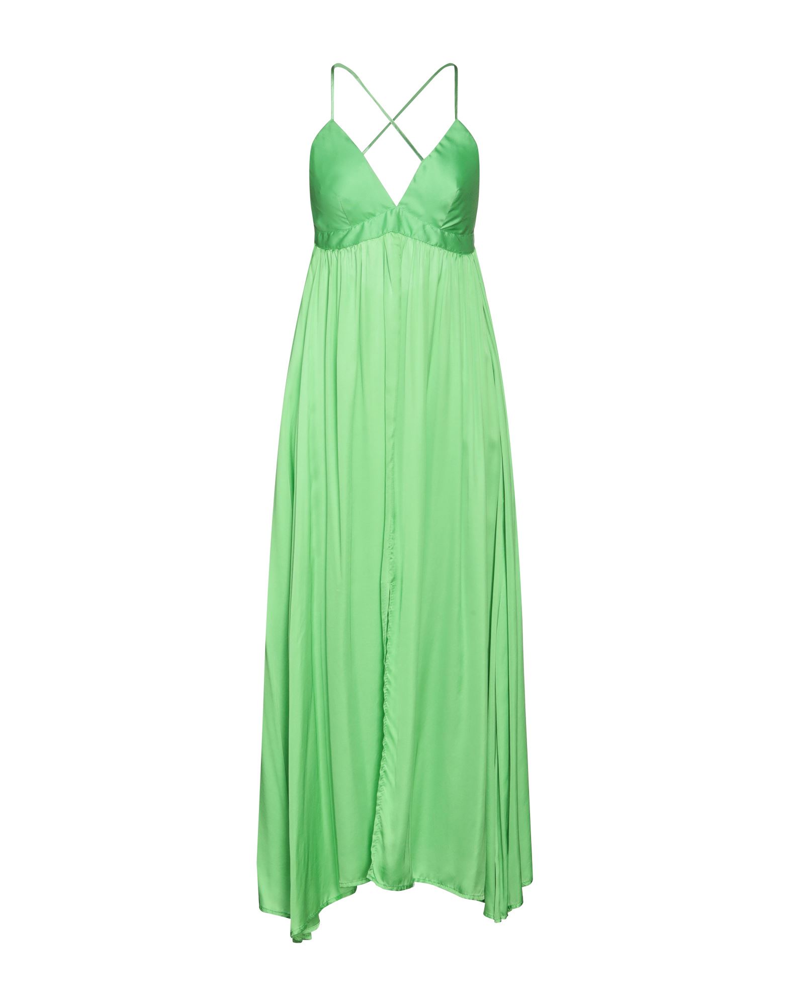 Vicolo Long Dresses In Green