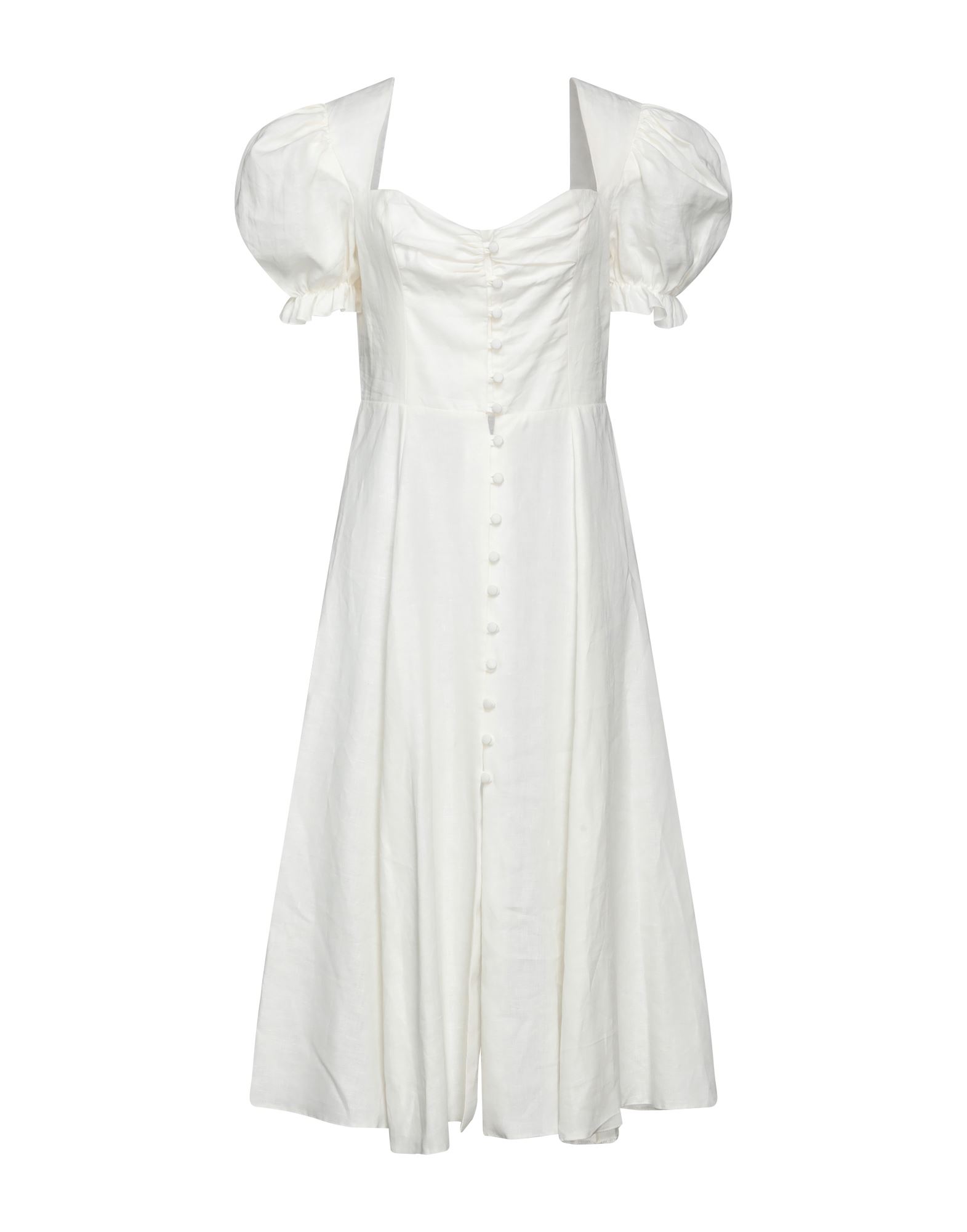 Actualee Midi Dresses In White