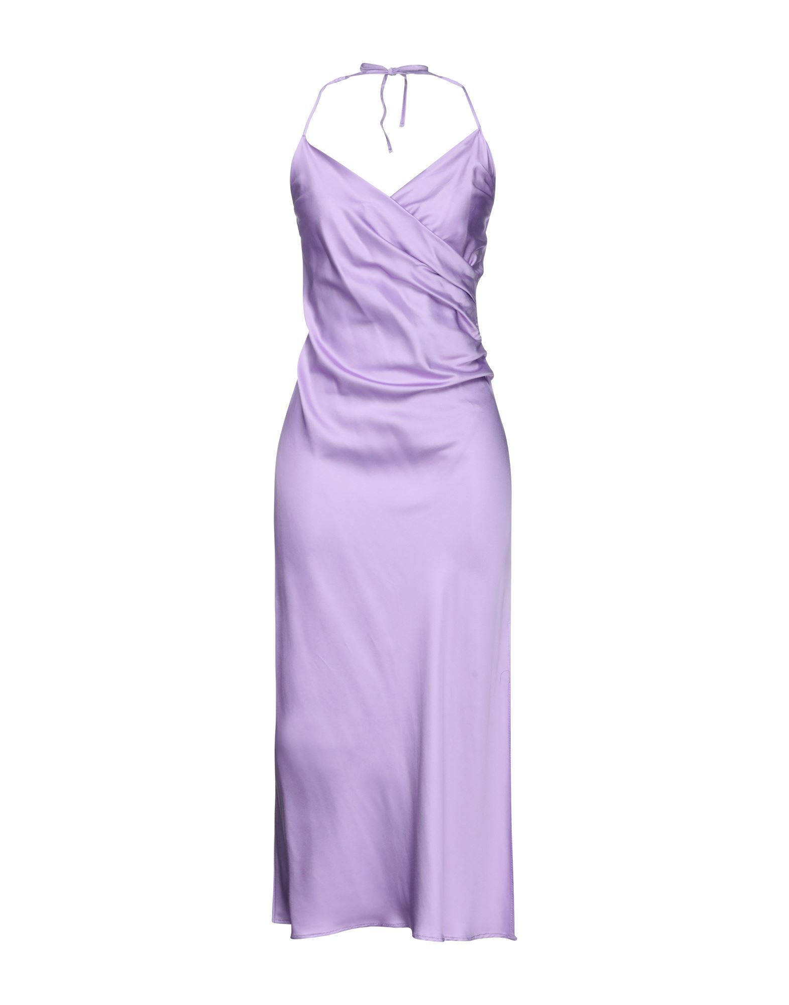 VICOLO VICOLO WOMAN MAXI DRESS MAUVE SIZE M VISCOSE