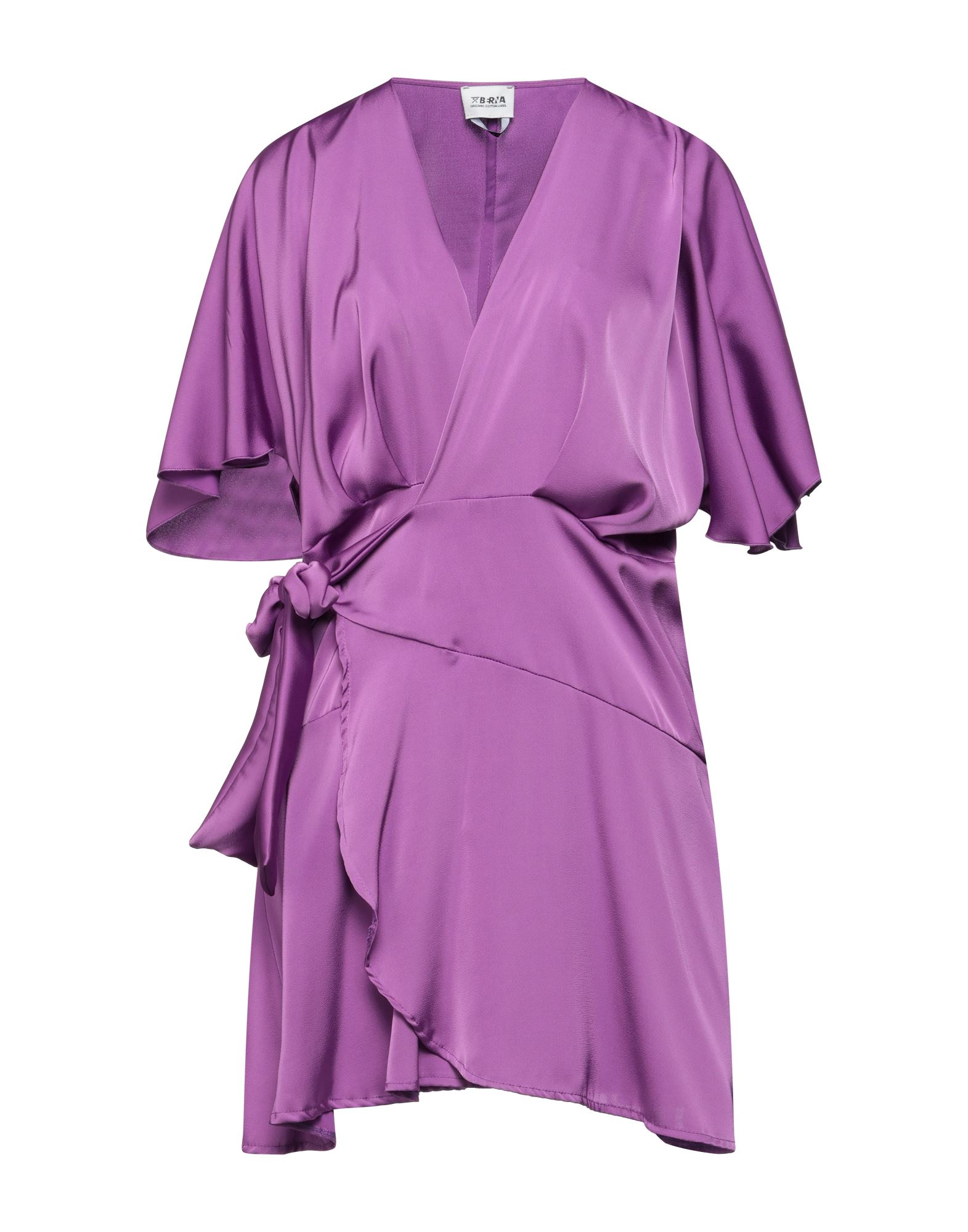 Berna Short Dresses In Purple