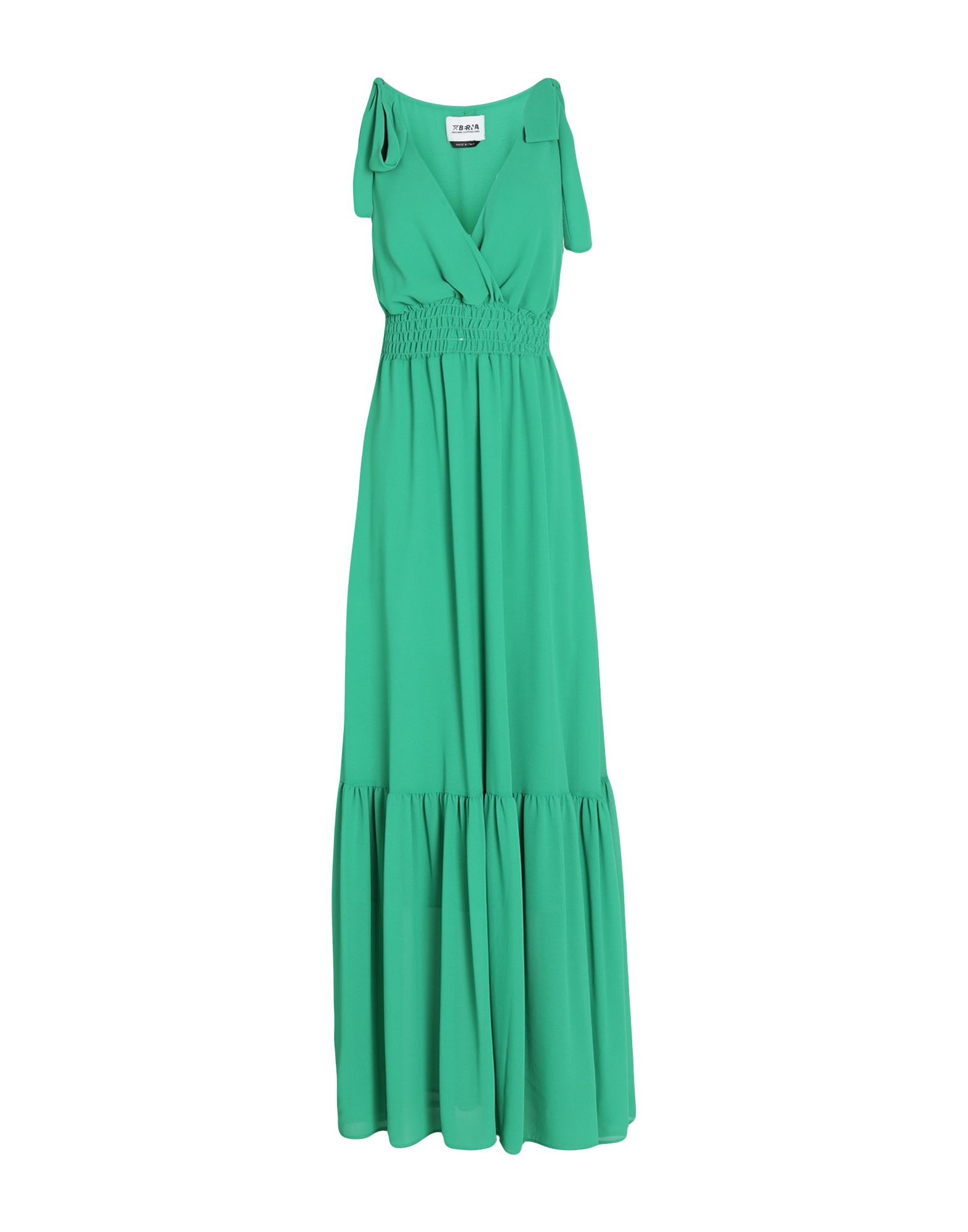 Berna Long Dresses In Green