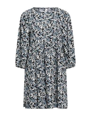Shop Jacqueline De Yong Woman Mini Dress Sky Blue Size 10 Polyester