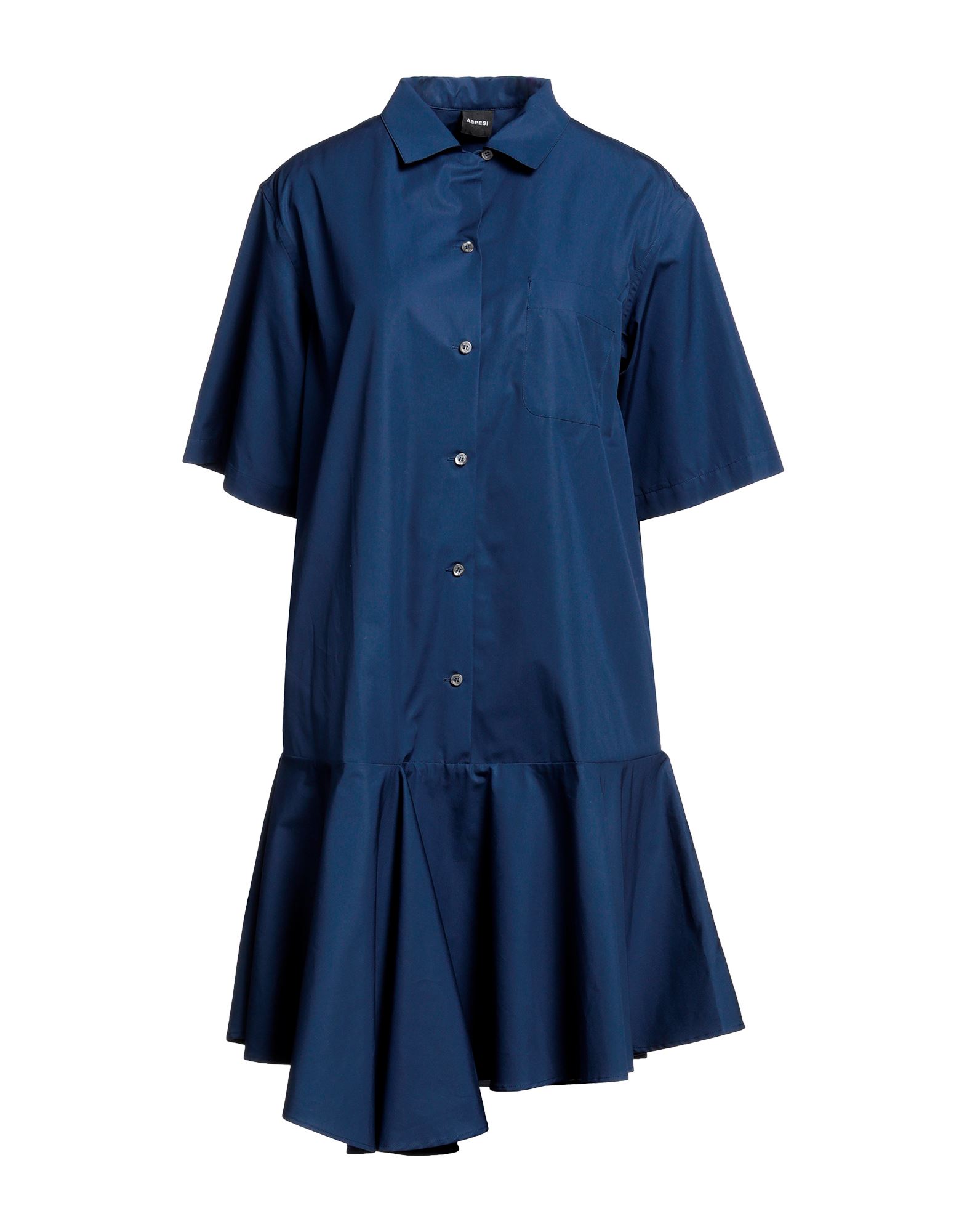 Aspesi Short Dresses In Blue