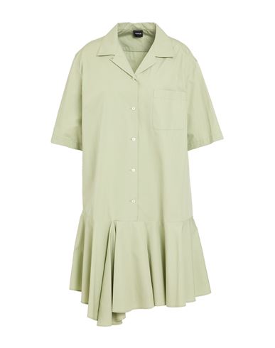 Aspesi Woman Mini Dress Light Green Size 2 Cotton