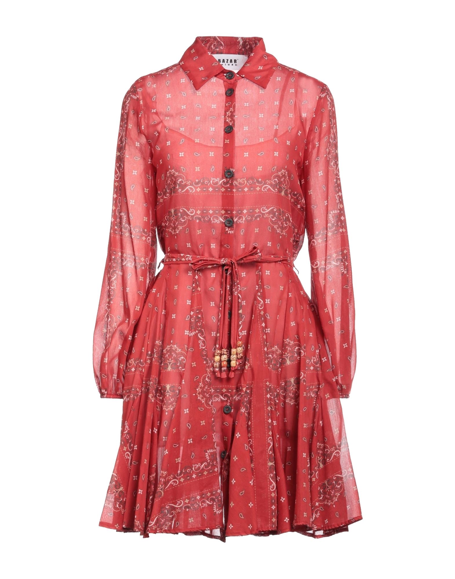 Bazar Deluxe Short Dresses In Red
