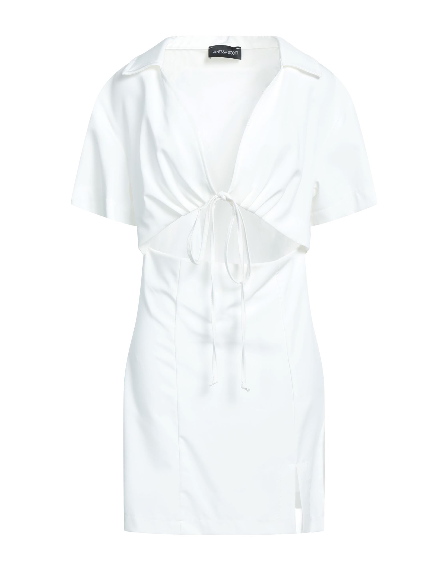 Vanessa Scott Short Dresses In White
